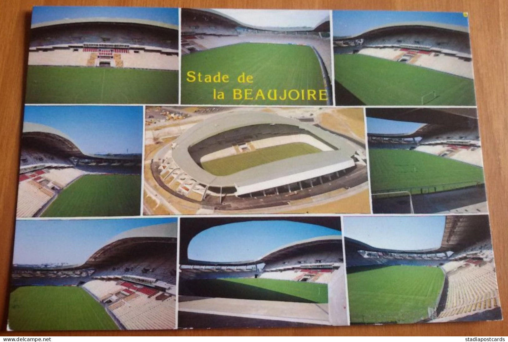 Nantes La Beaujoire Stadium Cartolina Stadio Postcard Stadion AK Carte Postale Stade Estadio - Soccer