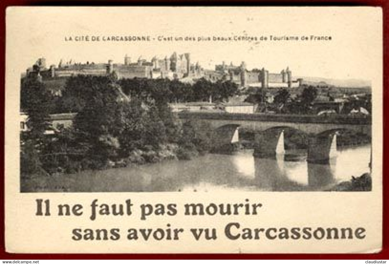 ** CARTE  LA  CITE  De  CARCASSONNE ** - Carcassonne