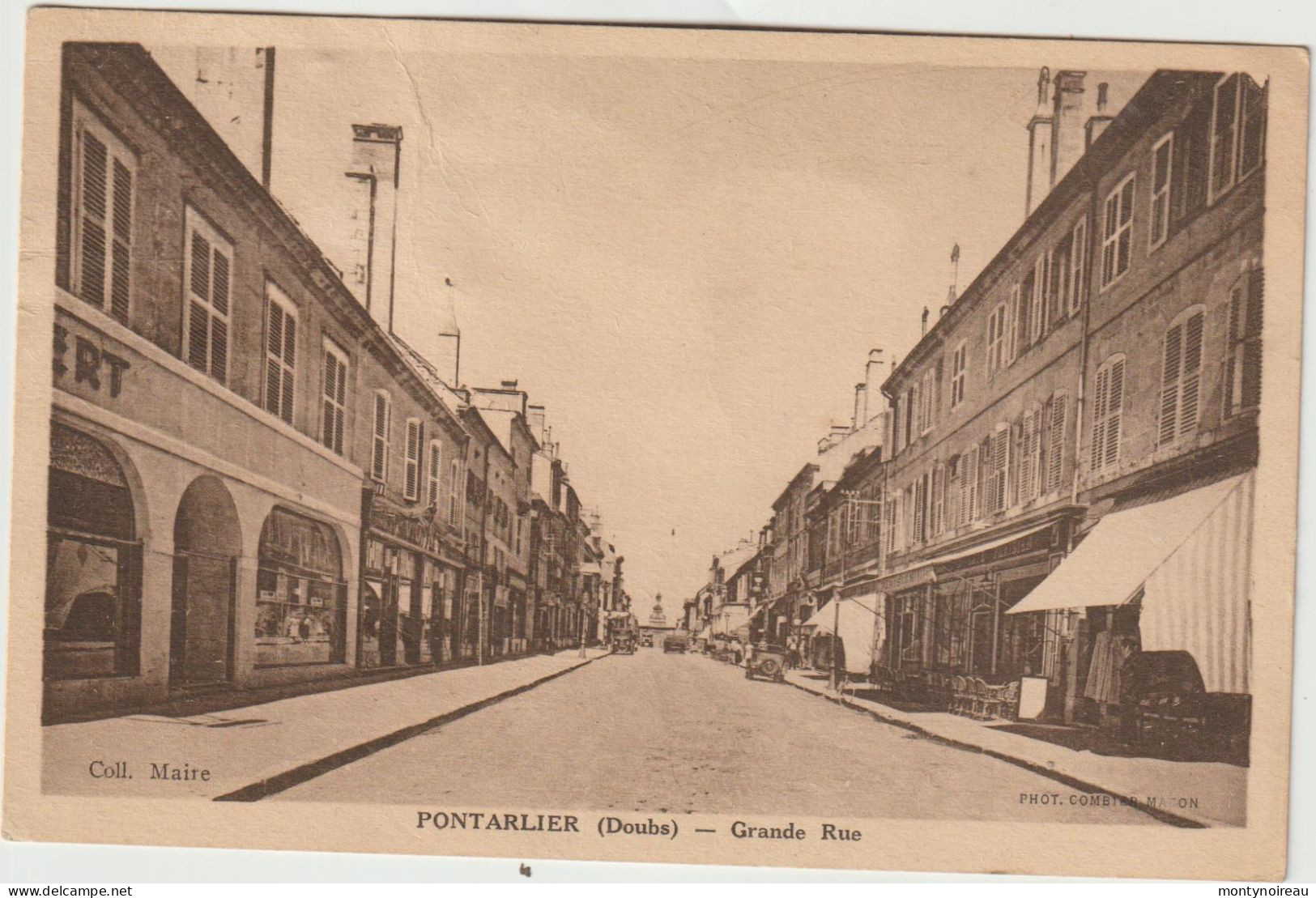 Doubs : PONTARLIER : Grande  Rue - Pontarlier