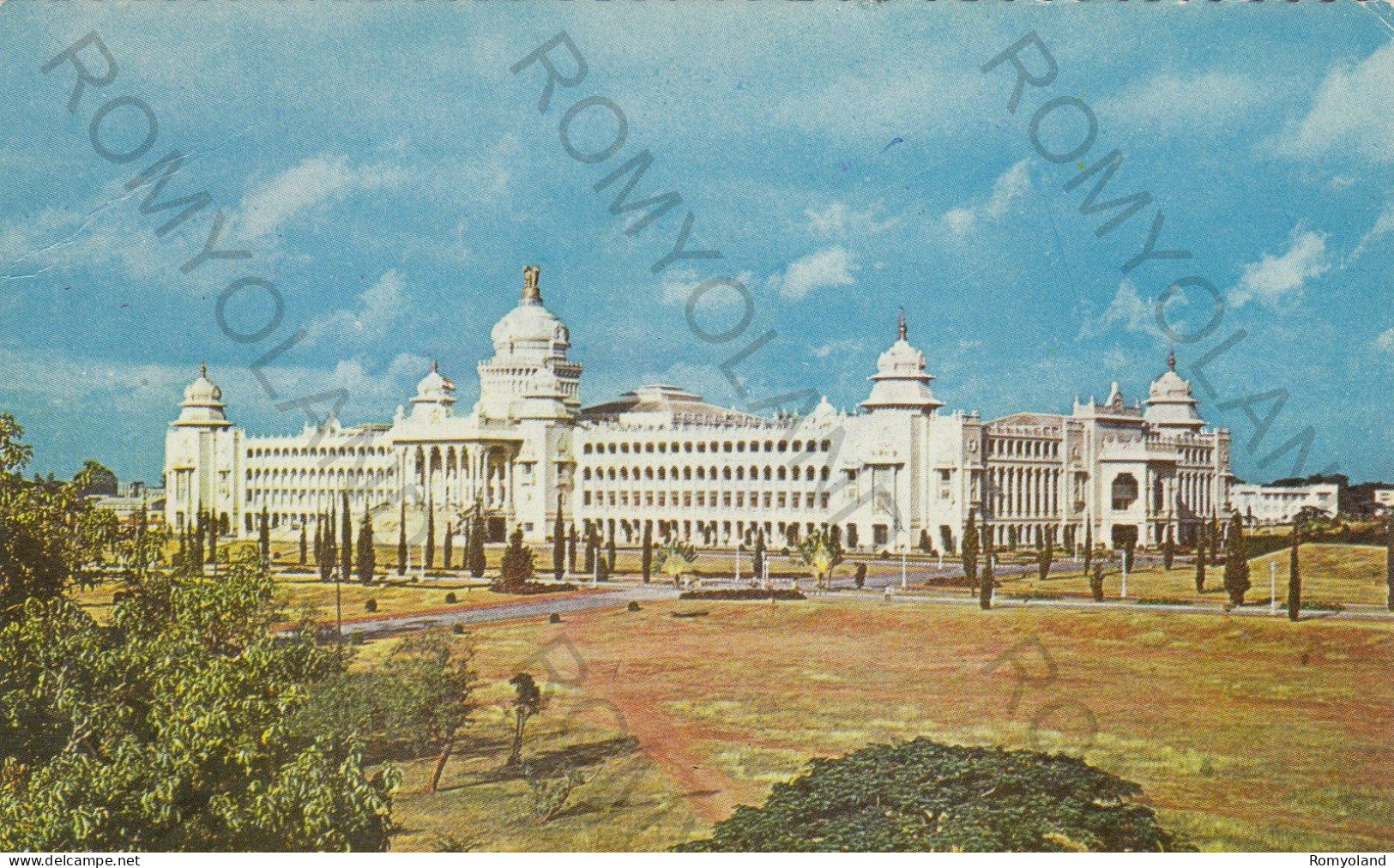 CARTOLINA  C9 VIDHAN SABHA,BANGALORE,KARNATAKA,INDIA-VIAGGIATA 1973 - Indien