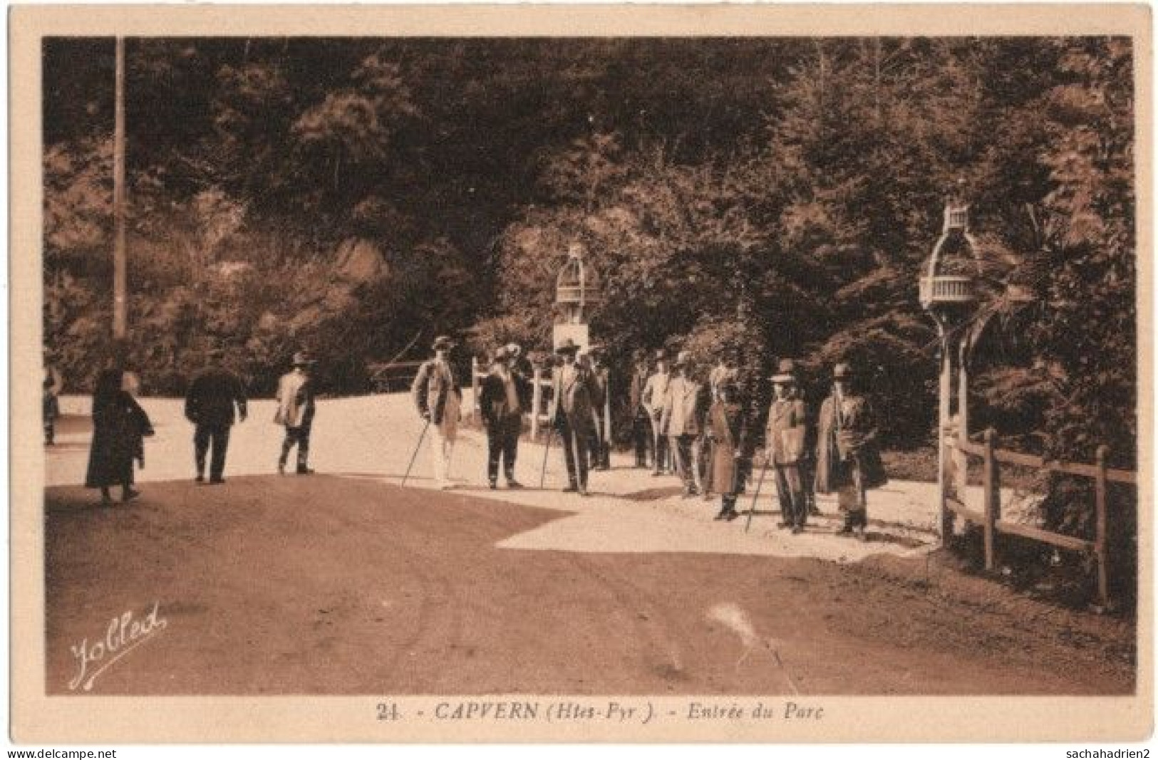 65. CAPVERN. Entrée Du Parc. 24 - Autres & Non Classés