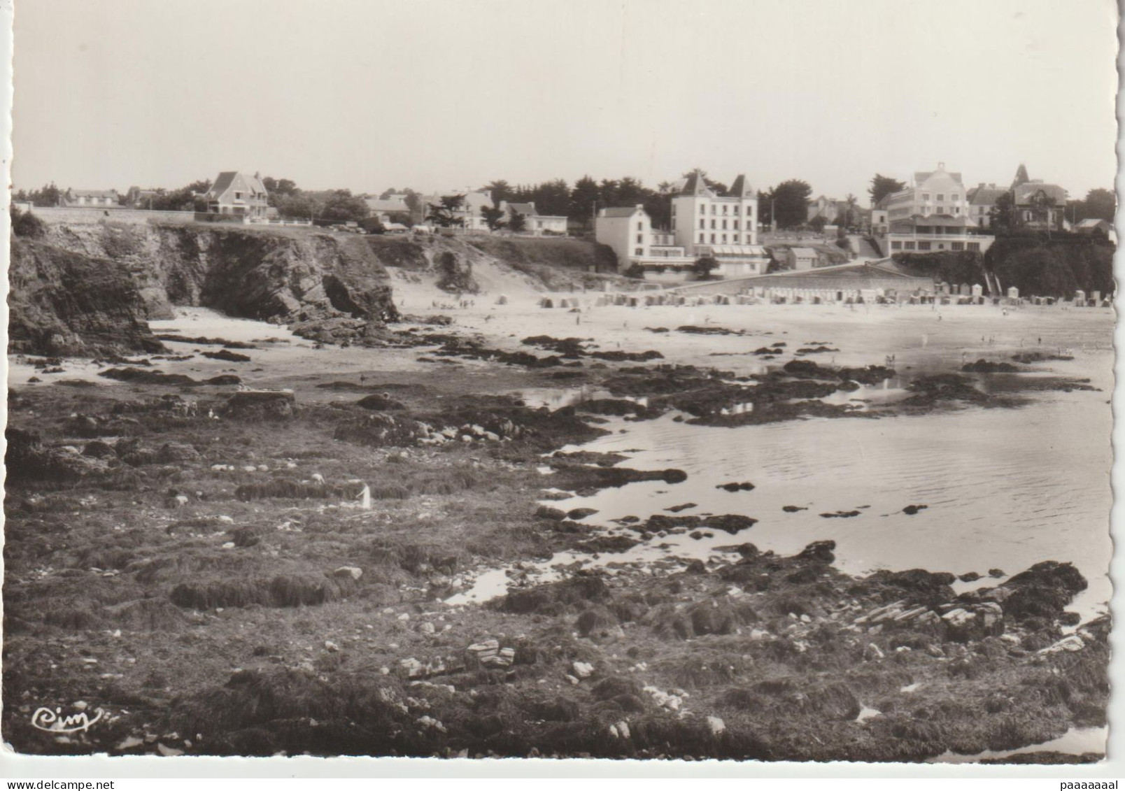 LE POULDU  VUE DE LA PLAGE - Le Pouldu