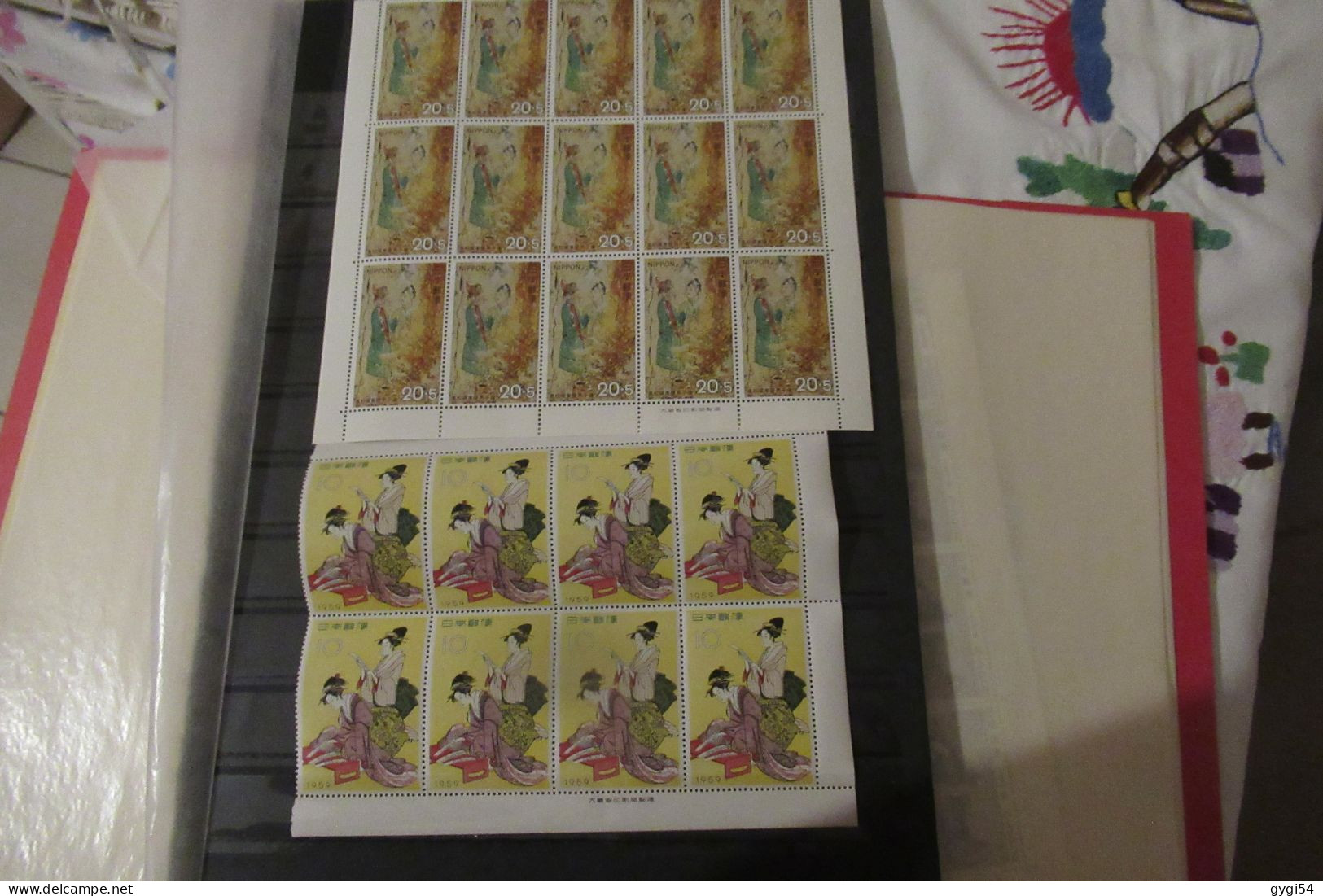 JAPON LOT DE TIMBRES NEUFS ** MNH - Verzamelingen & Reeksen