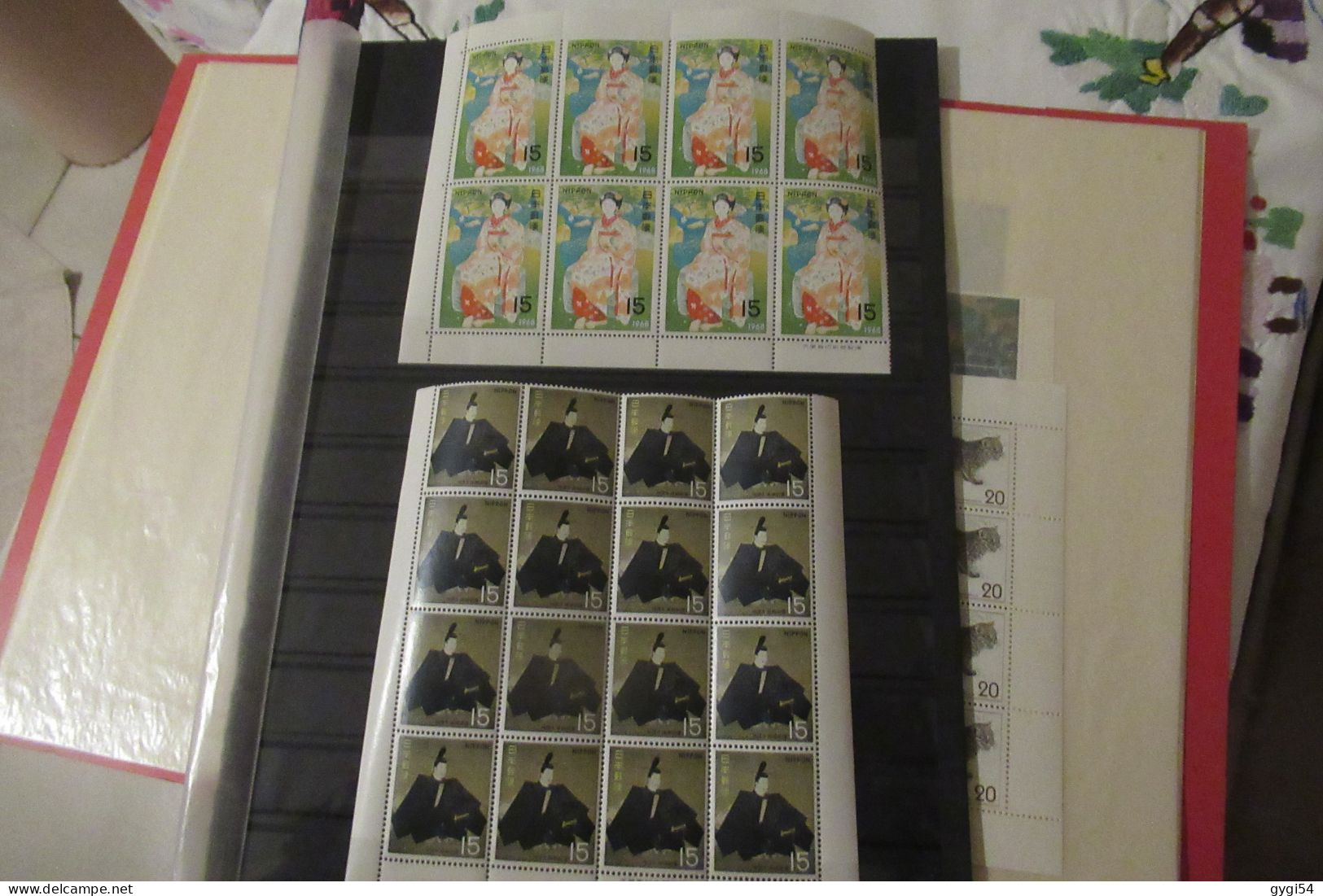 JAPON LOT DE TIMBRES NEUFS ** MNH