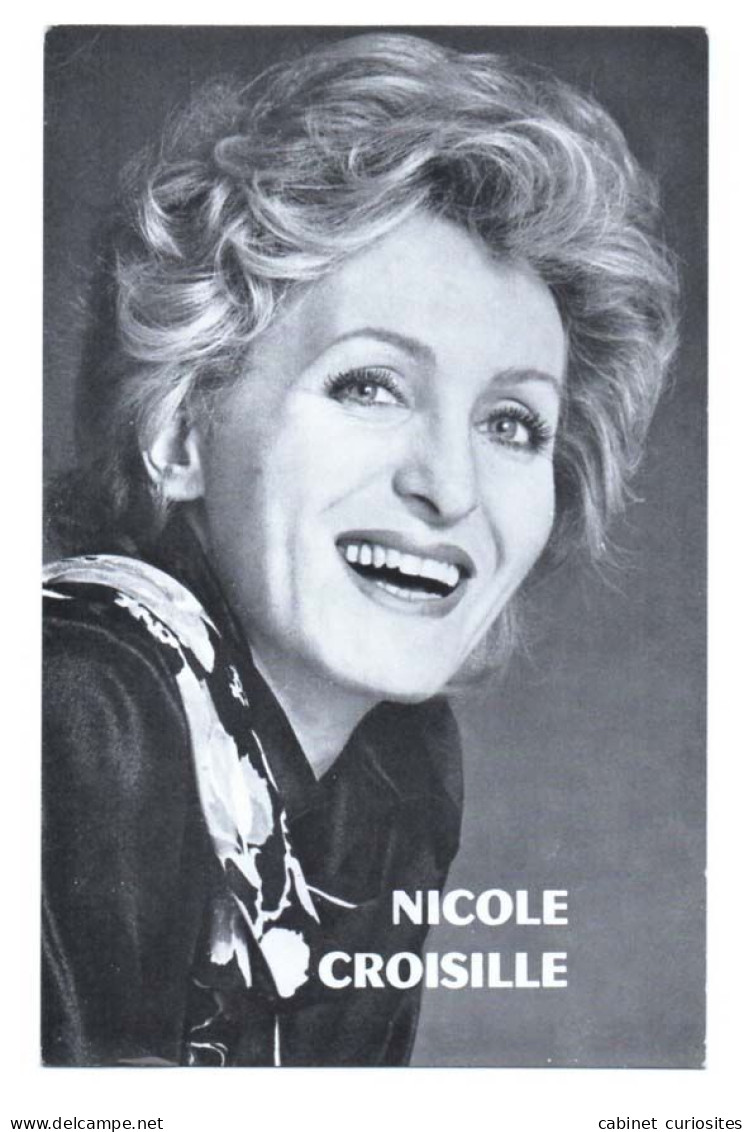 NICOLE CROISILLE - Publicité Pour La Sortie D'un Disque 45 Tours S02 - Production Norbert Saada - Photo H. Léonard - Reclame