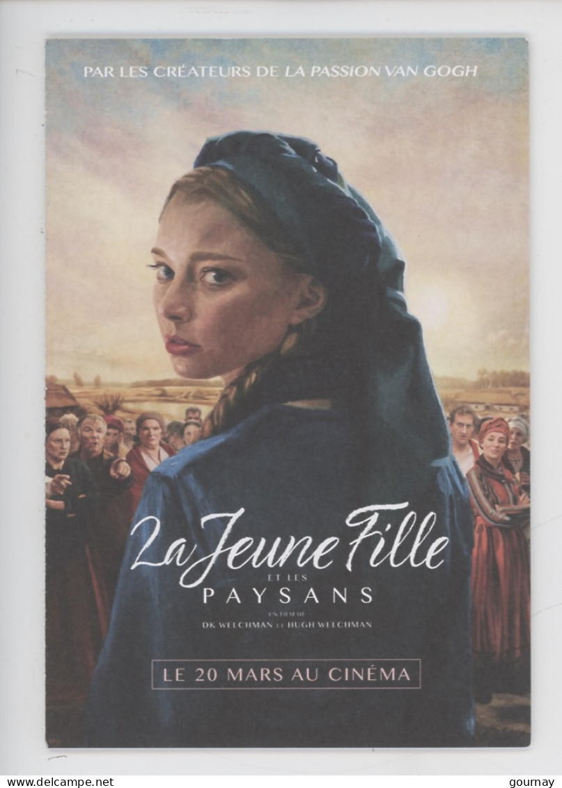 "La Jeune-fille Et Les Paysans"  Réalisation Hugh Welchman & Dorota Kobiela 2024 (4 Cartes - Advertising