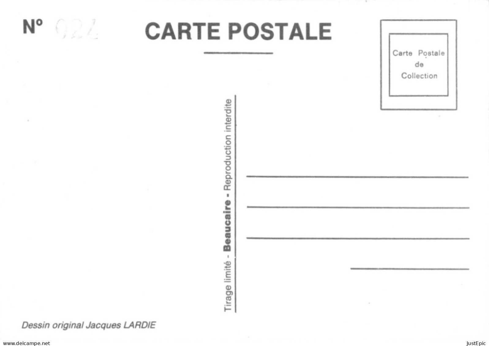 13 "MARSEILLE CENTRE DU MONDE" - LARDIE Jihel Tirage 85 Ex. Caricature Politique PESCHARD VIGOUROUX Franc-maçonnerie CPM - Non Classificati