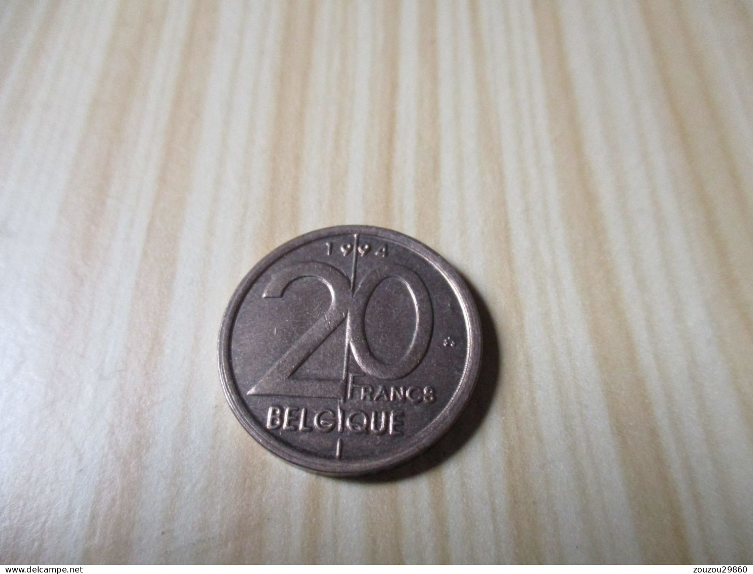 Belgique - 20 Francs Albert II 1994.N°398. - 20 Francs