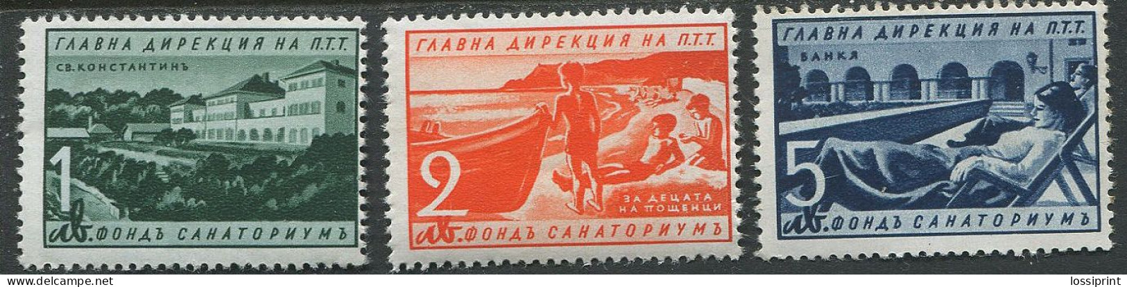 Bulgaria:Unused Stamps Serie Main Directions For P.T.T., 1941, MNH - Unused Stamps