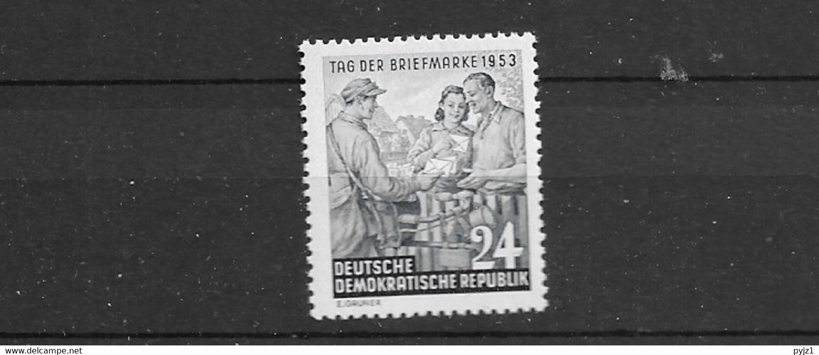 1953 MNH DDR Mi 396 Postfris** - Unused Stamps