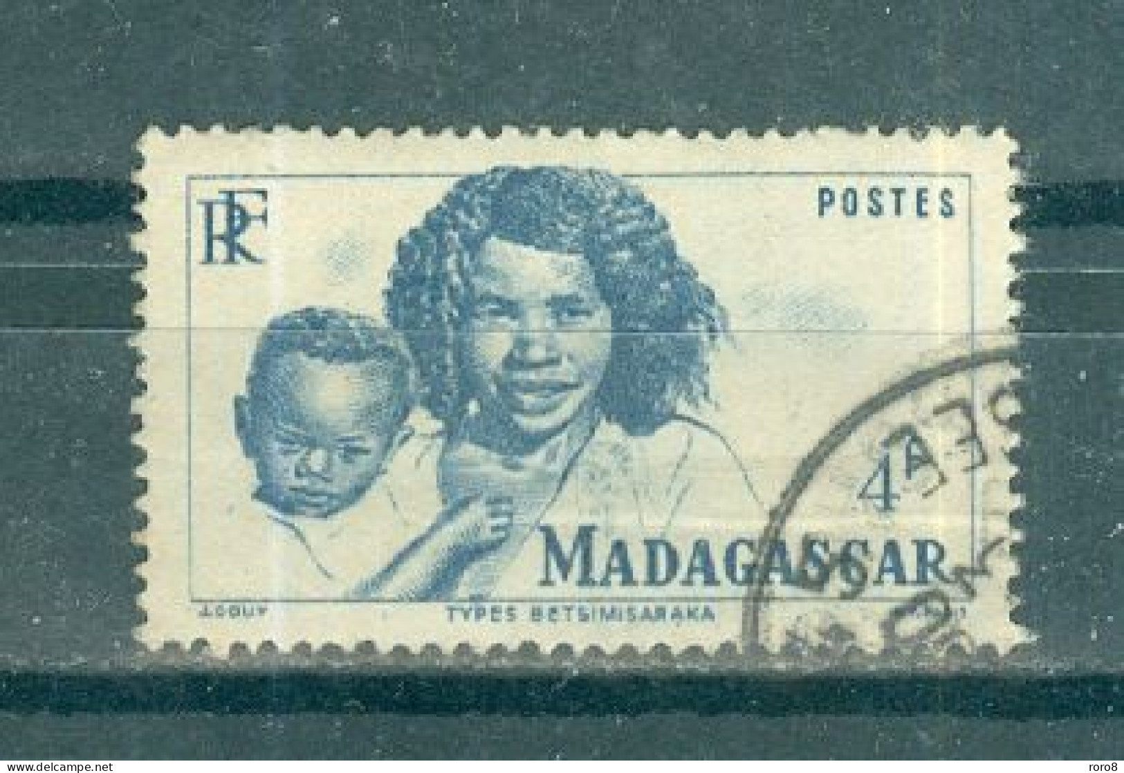 MADAGASCAR - N°312 Oblitéré. - Types Betsimisarake. - Usados