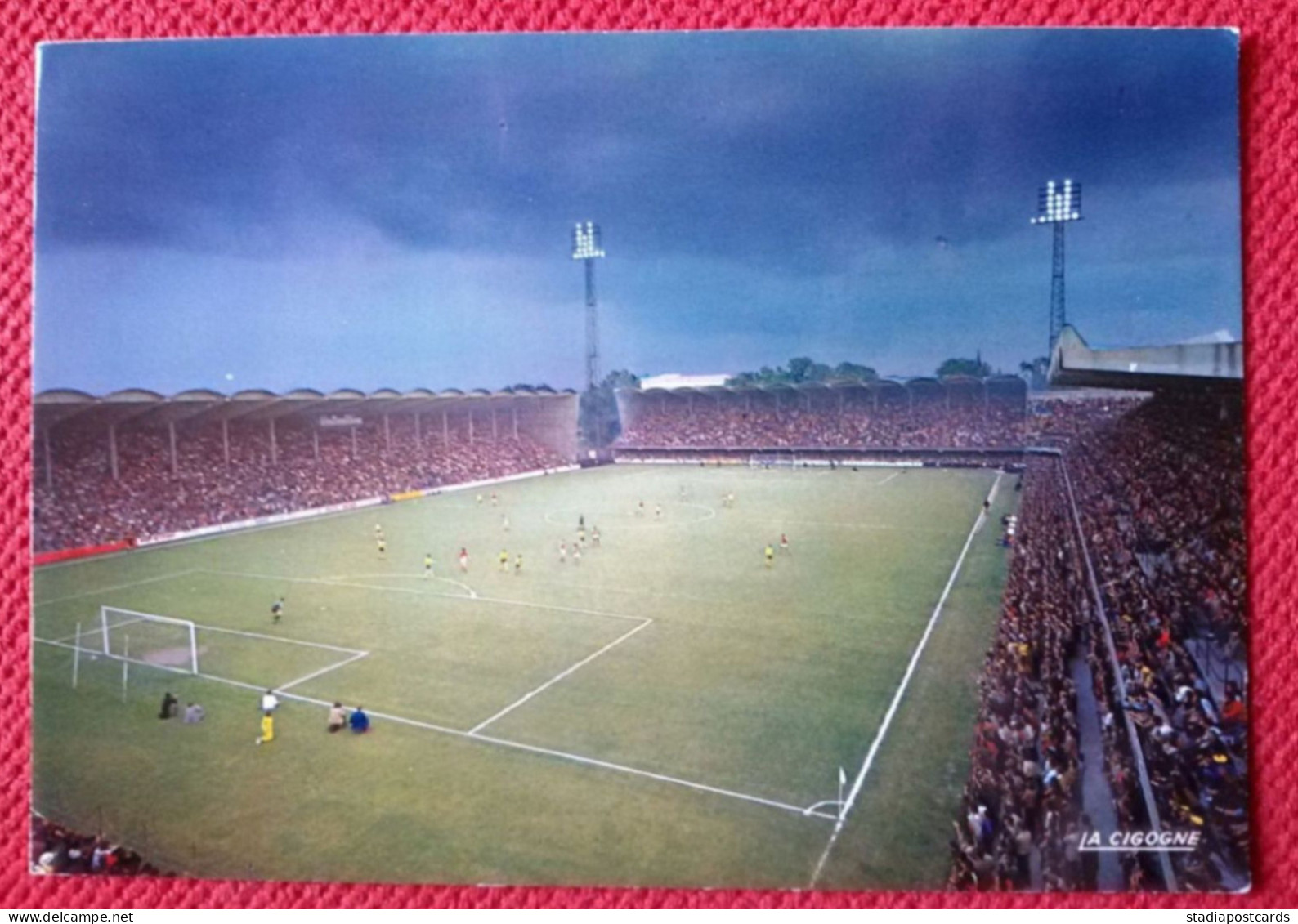 Nantes Le Stade Marcel Saupin Stadium Postcard Cartolina Stadio Stadion AK Carte Postale Stade Estadio Postkarte - Soccer