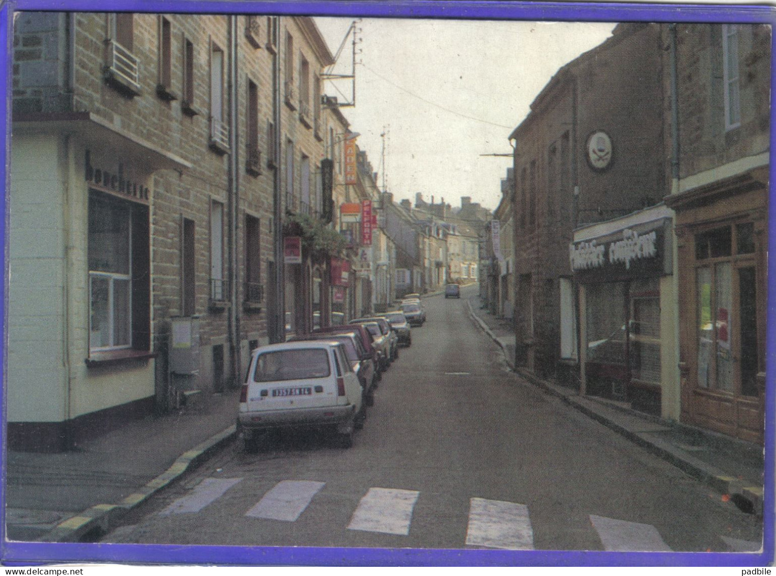 Carte Postale 61. Putanges Pont-Ecrépin  La Grande Rue  Renault 5   Très Beau Plan - Putanges