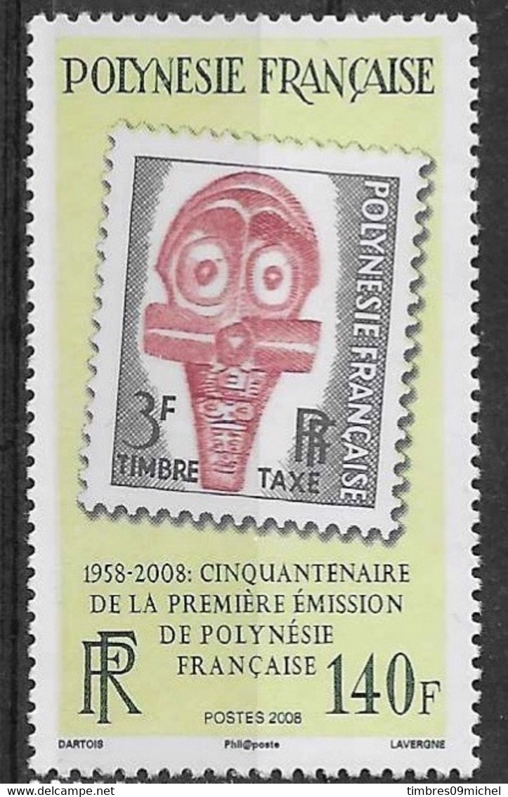 Polynésie N° 860** - Unused Stamps