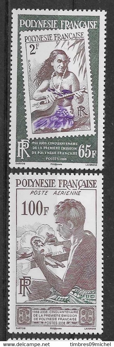 Polynésie N° 858-859** - Nuovi