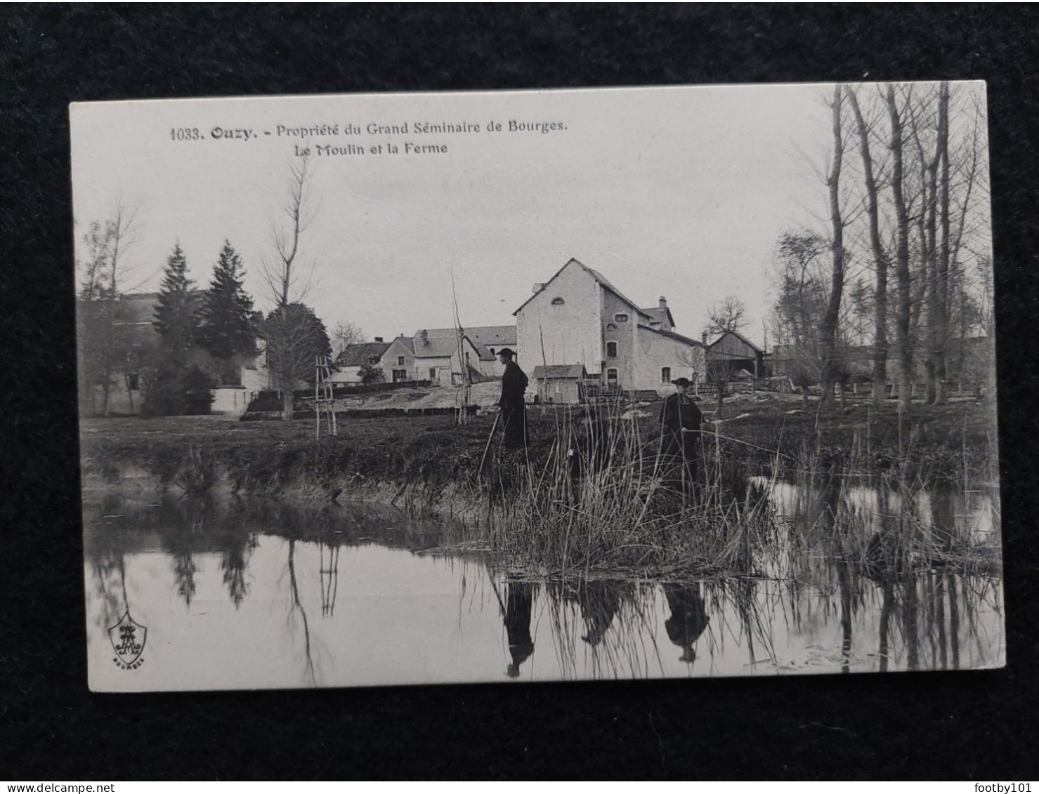 CPA  OUZY  Propriété Du Grand Séminaire De Bourges , Le Moulin Et La Ferme  N° 1033 - Otros & Sin Clasificación