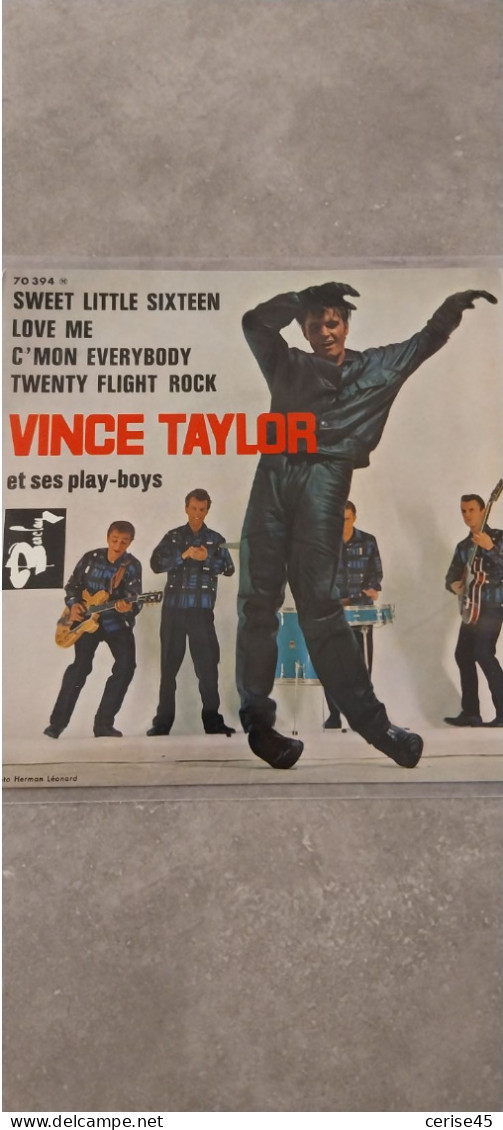 45T  VINCE TAYLOR " SWEET LITTLE SIXTEEN + 3 TITRES - Sonstige - Englische Musik