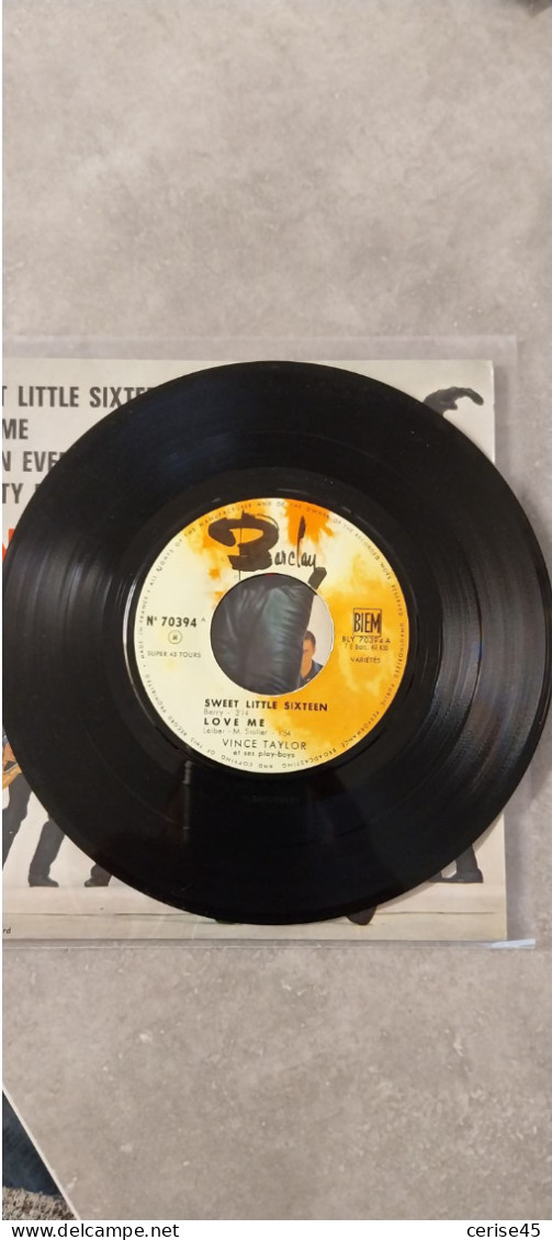 45T  VINCE TAYLOR " SWEET LITTLE SIXTEEN + 3 TITRES - Otros - Canción Inglesa