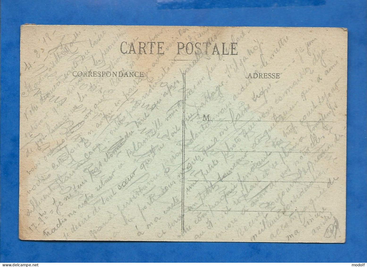 CPA - Folklore - Autour Des Lits Clos Bretons - Eh Là, Les Enfants, Un Peu Moins De Bruit ... - Circulée En 1918 - Andere & Zonder Classificatie