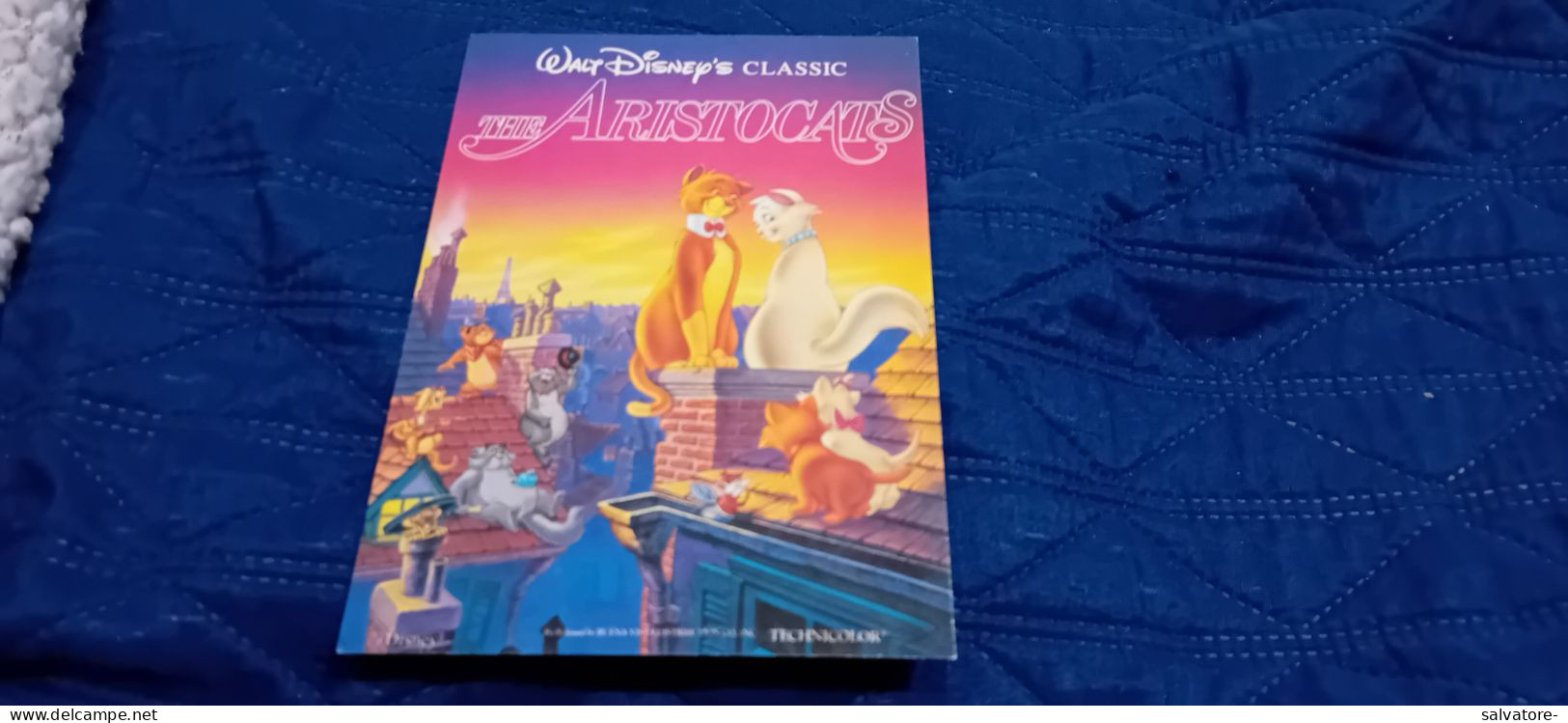 CARTOLINA WALT DISNEY- THE ARISTOCATS - Fairy Tales, Popular Stories & Legends