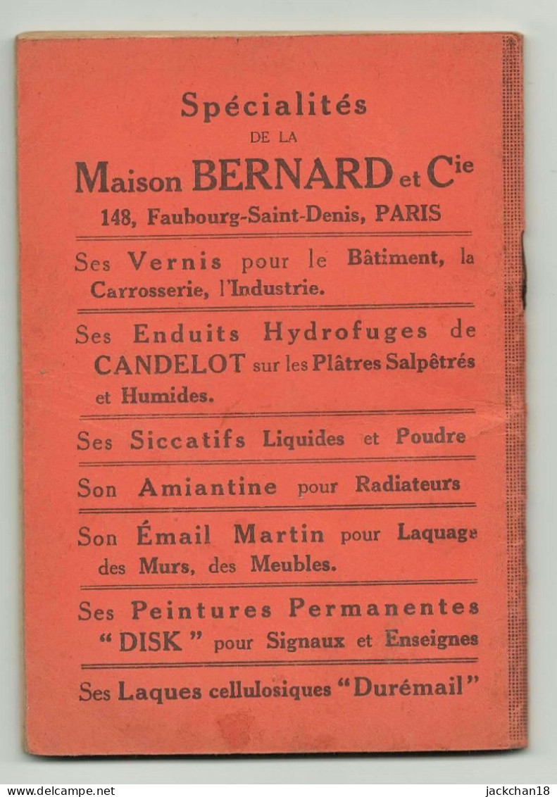 -- LA PRATIQUE DU METRE DES TRAVAUX DE PEINTURE / 1933 -- - Bricolage / Tecnica