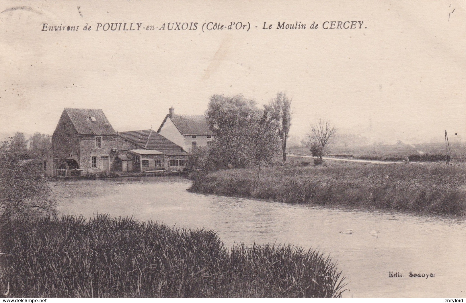 Environs De Pouilly En Auxois ( Cote - D'Or ) Le Moulin De Cercey 1930 - Otros & Sin Clasificación