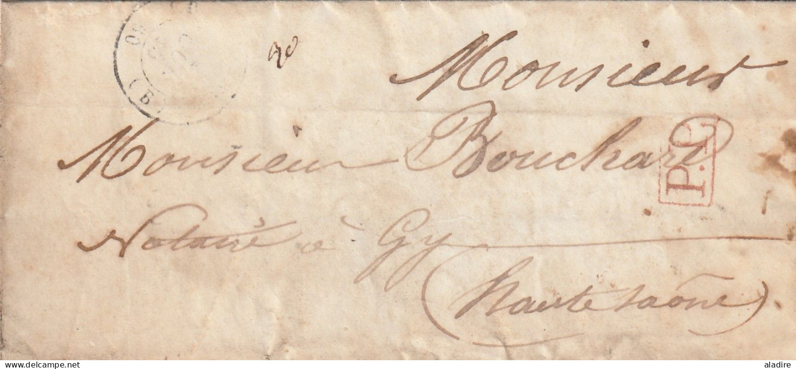 Précurseurs 18e Et 19e Siècle - COLLECTION De 20 Lettres Pliées : Dept Conquis, Cursive, PP, Cachet Essai, Lettre Intern - Zonder Classificatie