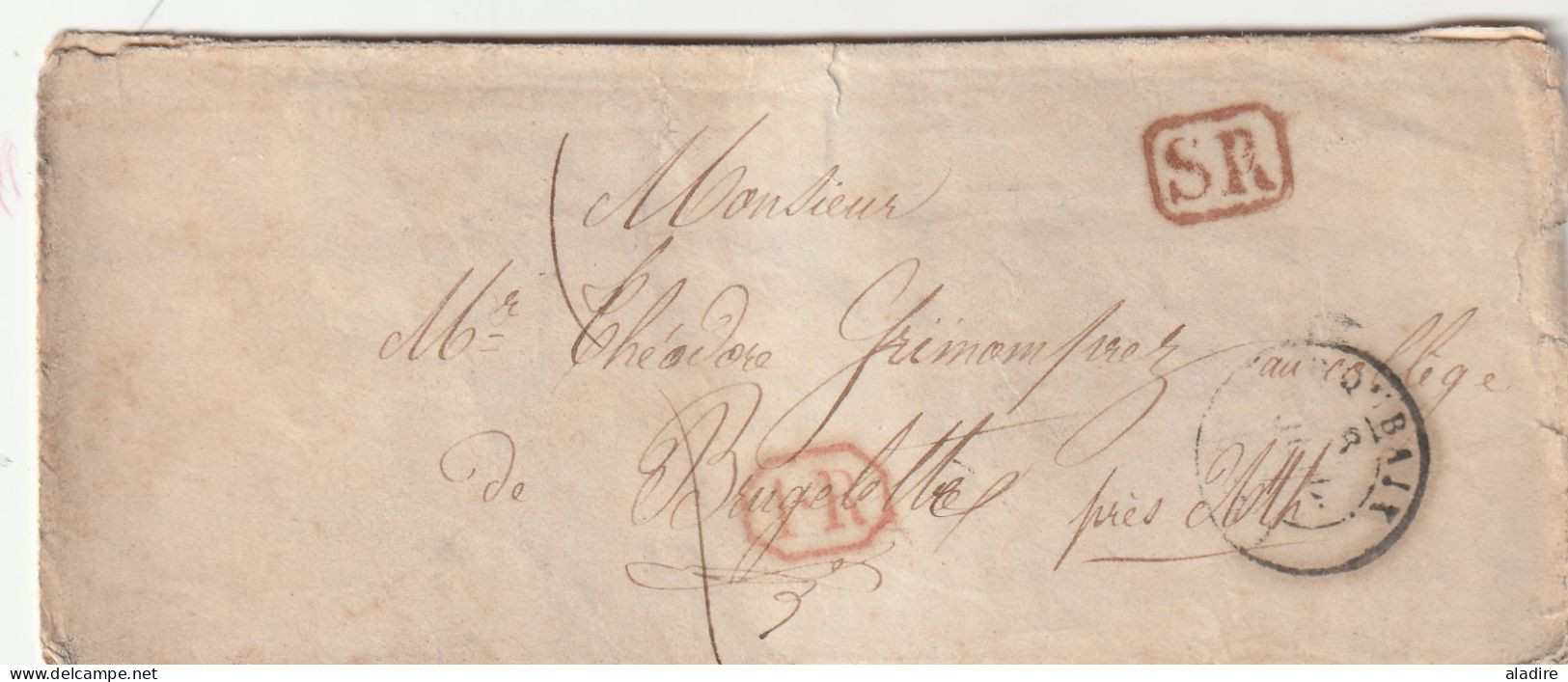 précurseurs 18e et 19e siècle - COLLECTION de 20 lettres pliées : dept conquis, cursive, PP, cachet essai, lettre intern