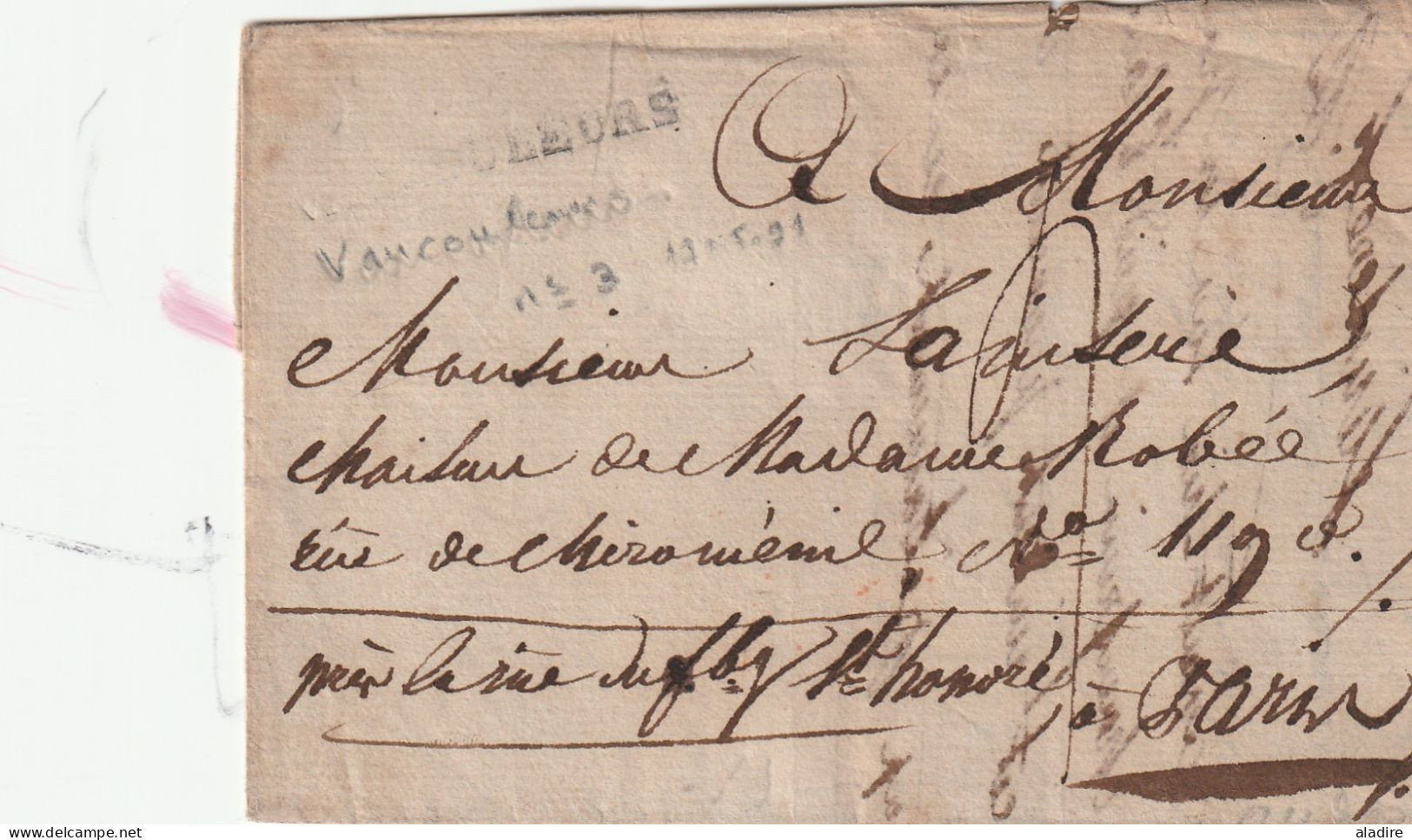 précurseurs 18e et 19e siècle - COLLECTION de 20 lettres pliées : dept conquis, cursive, PP, cachet essai, lettre intern