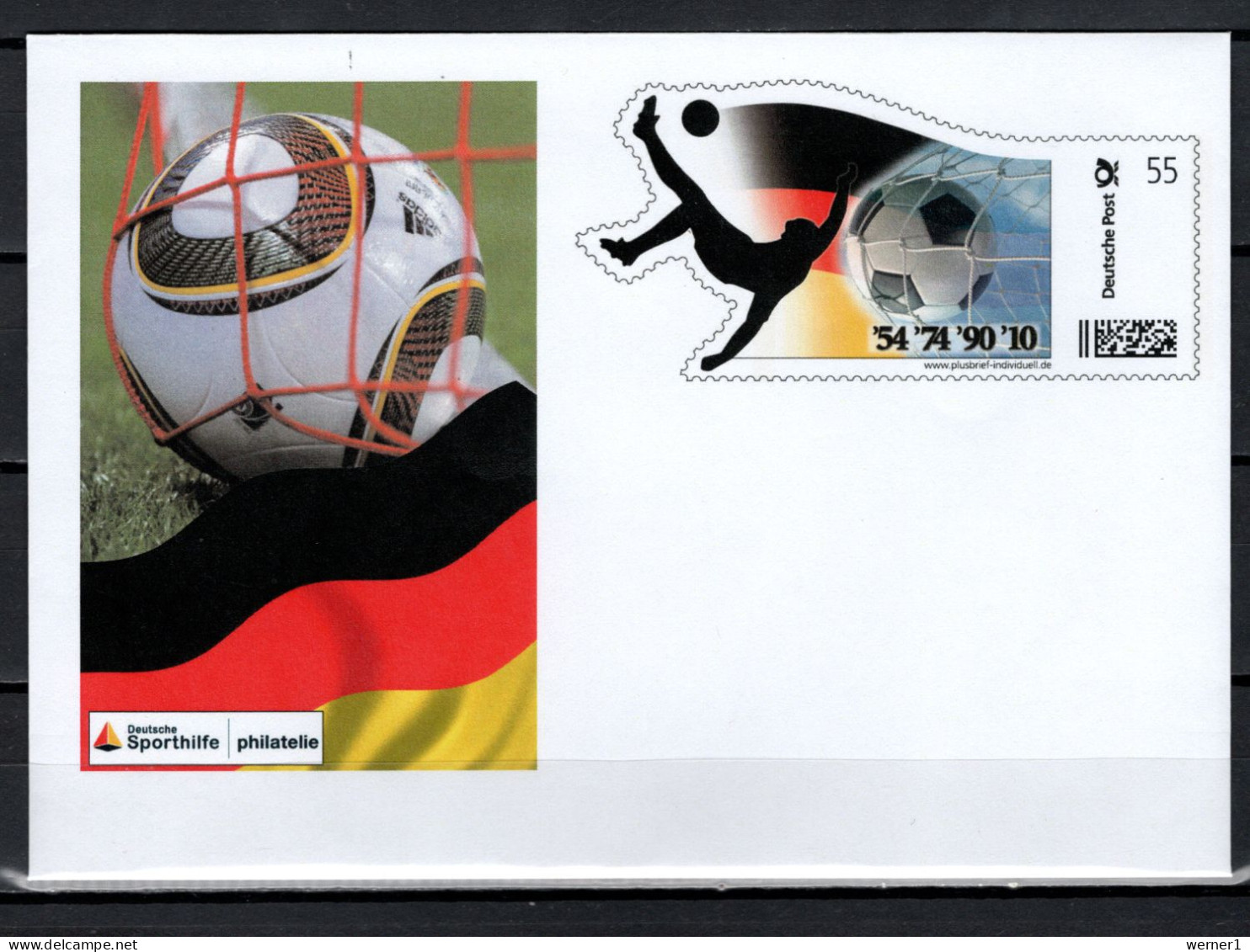 Germany 2010 Football Soccer World Cup Commemorative Cover - 2010 – Südafrika