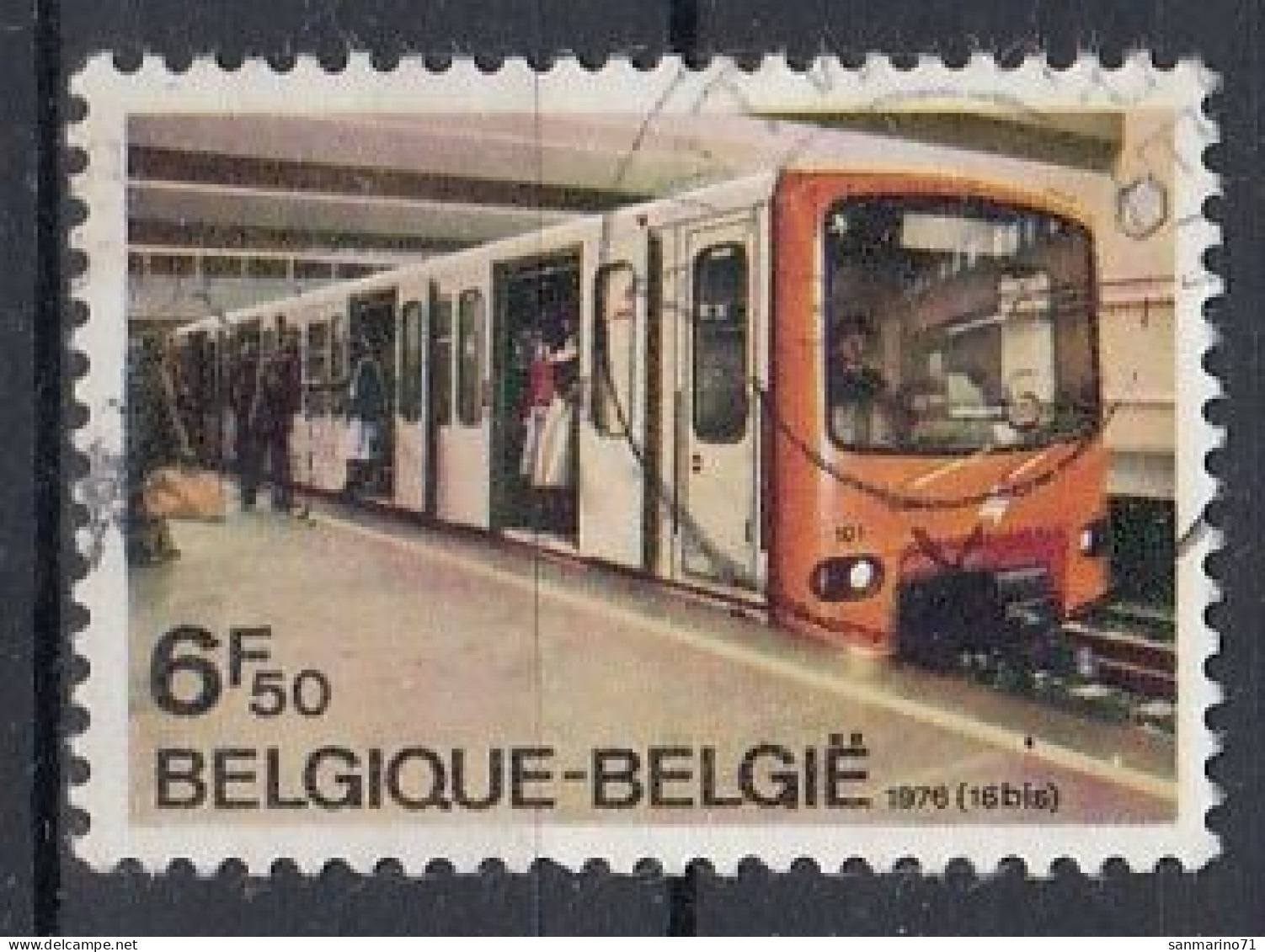 BELGIUM 1878,used - Trains