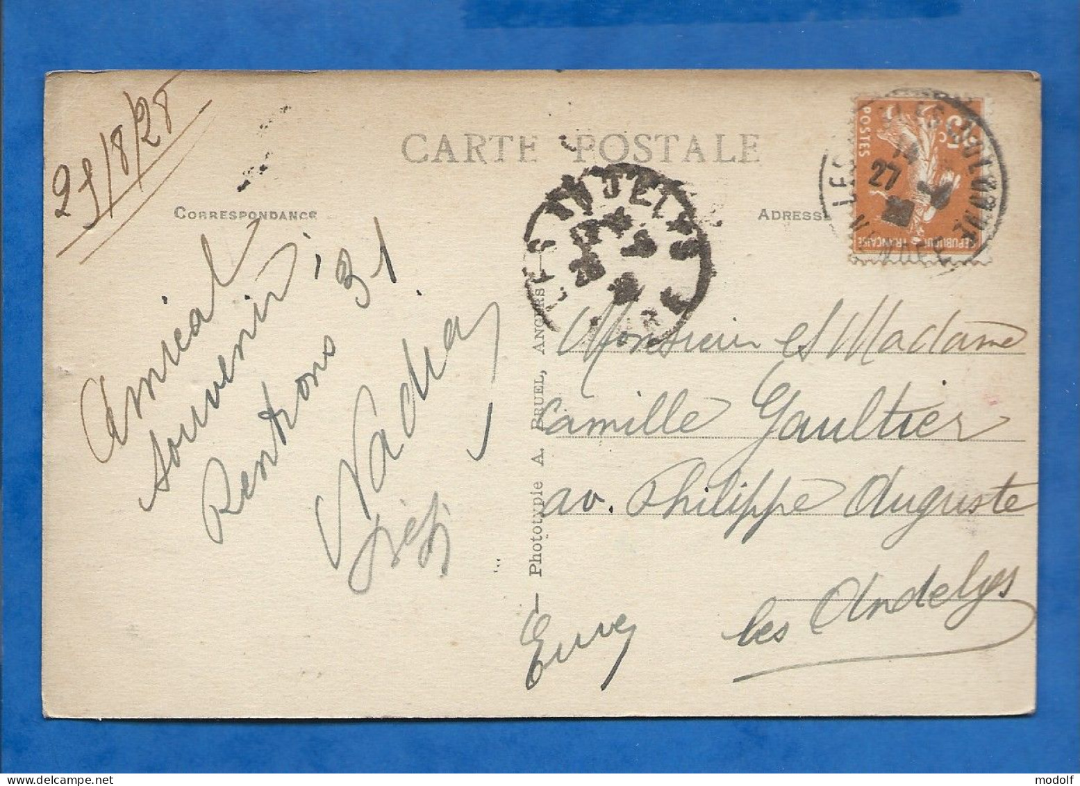 CPA - 85 - Les Sables-d'Olonne - Sablaise - Circulée En 1928 - Sables D'Olonne