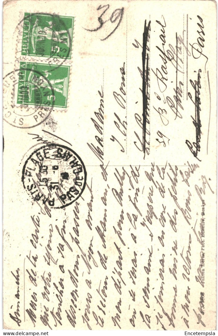 CPA Carte Postale Suisse Jeune Berger Et Son Mouton    VM80106ok - Allevamenti