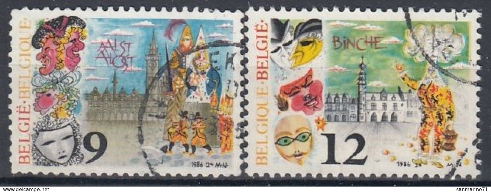 BELGIUM 2252-2253,used - Otros & Sin Clasificación