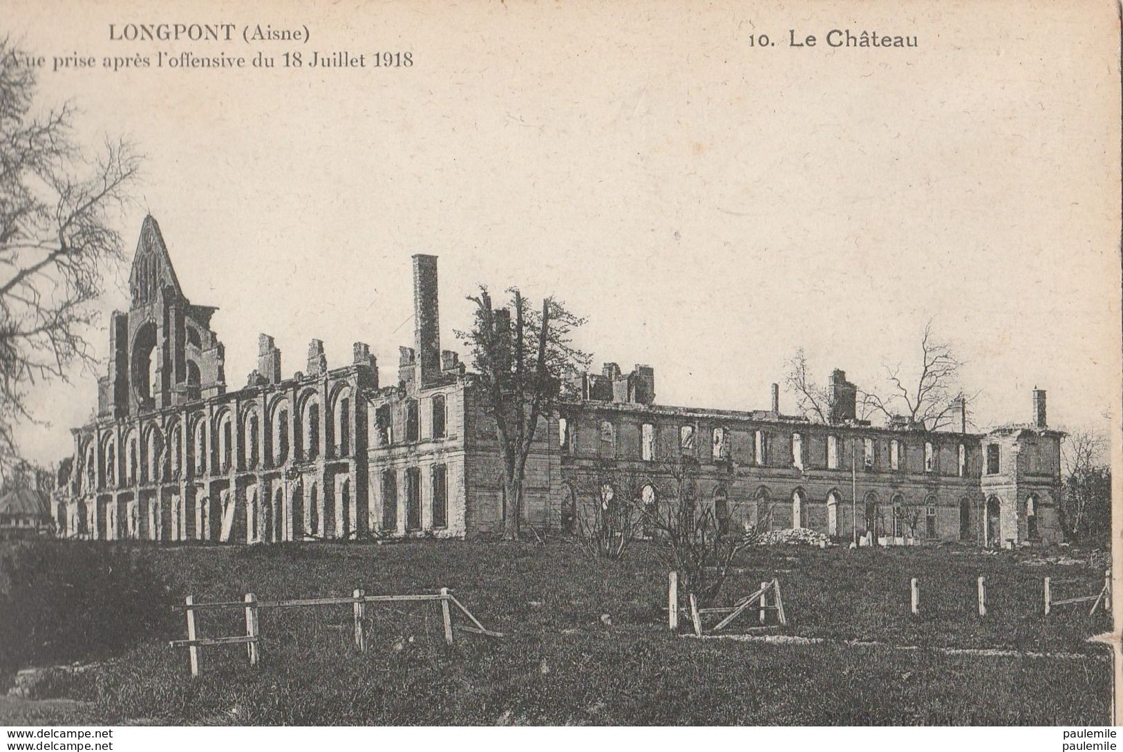 CPA -  02  -  LONGPONT   LE CHATEAU   DOS VERT       P 16 - Other & Unclassified