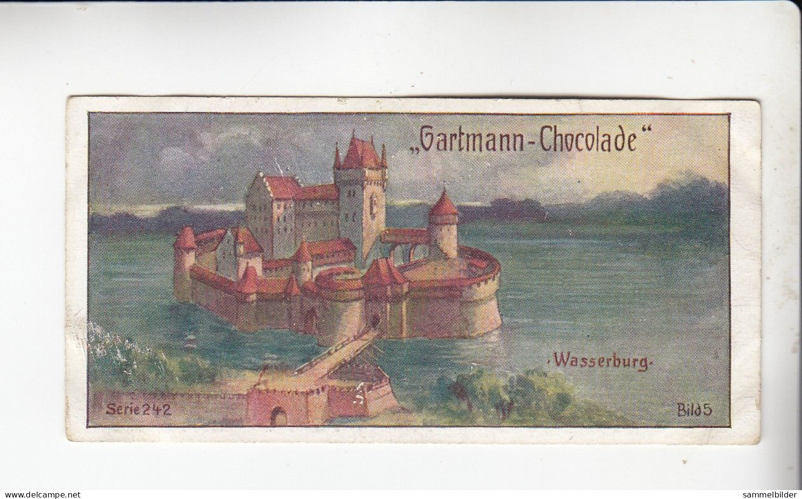 Gartmann  Alte Burgen  Wasserburg    Serie 242 #5 Von 1908 - Sonstige & Ohne Zuordnung