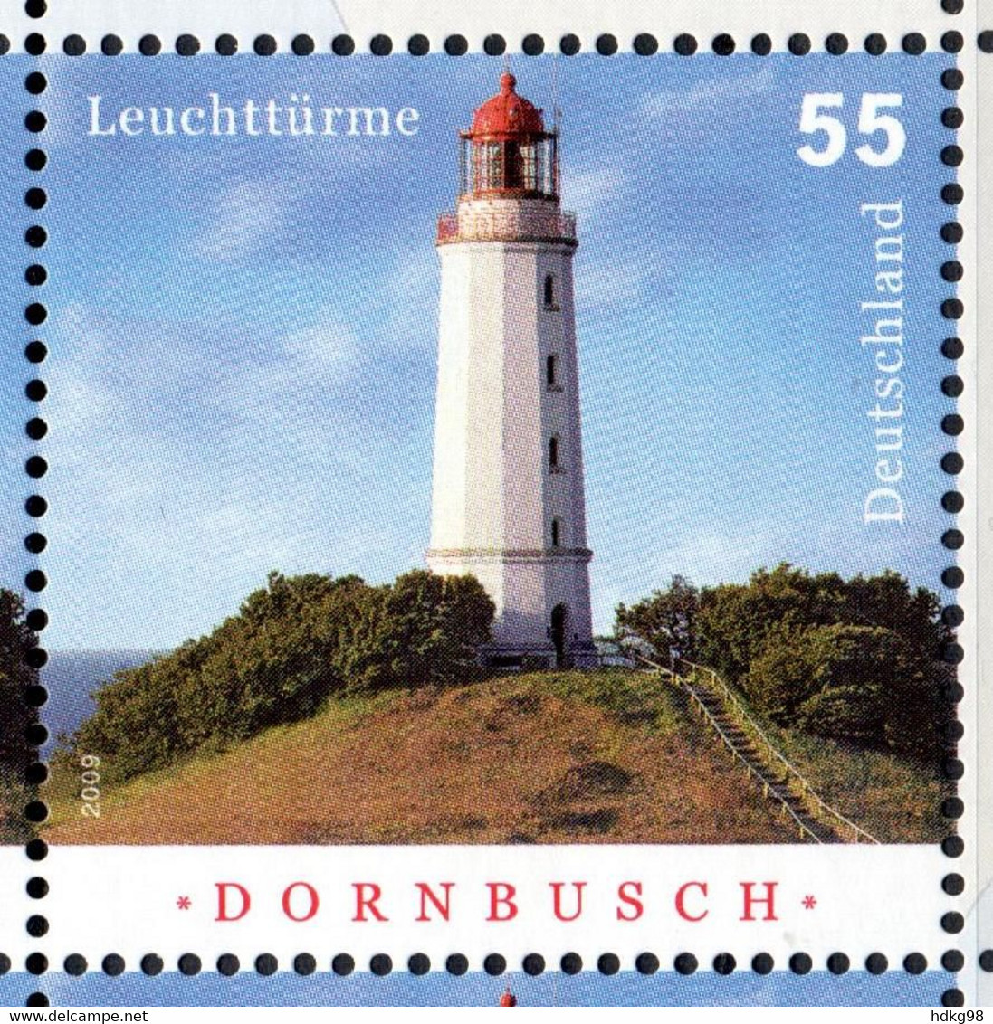 D+ Deutschland 2009 Mi 2743 Mnh Leuchtturm - Unused Stamps