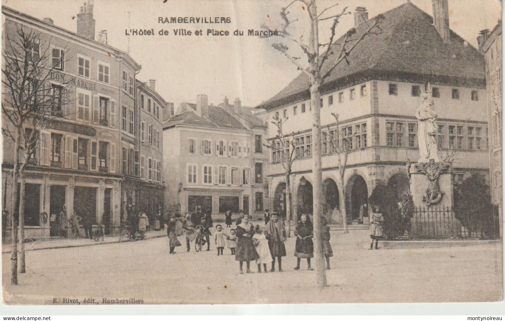 Vosges : RAMBERVILLIERS  :  Hotel De  Ville - Rambervillers