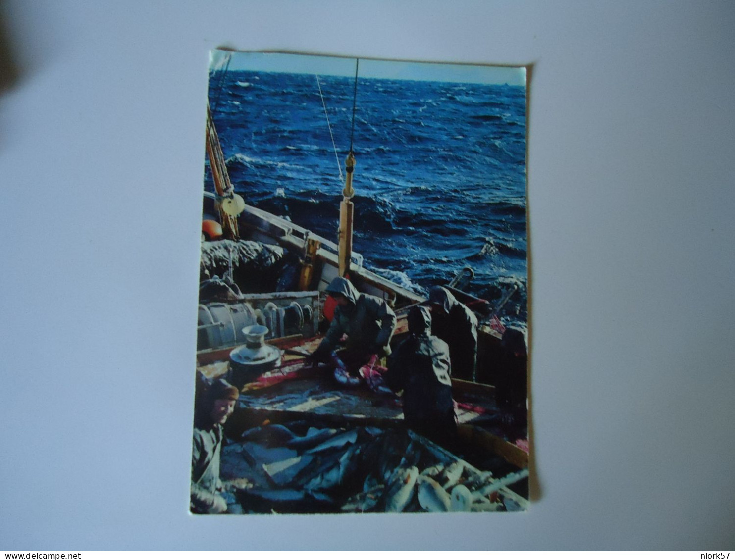 NORWAY      POSTCARDS  FISHINGS BOATS IN LOTOTEN   FOR MORE PURCHASES 10% DISCOUNT - Norvège