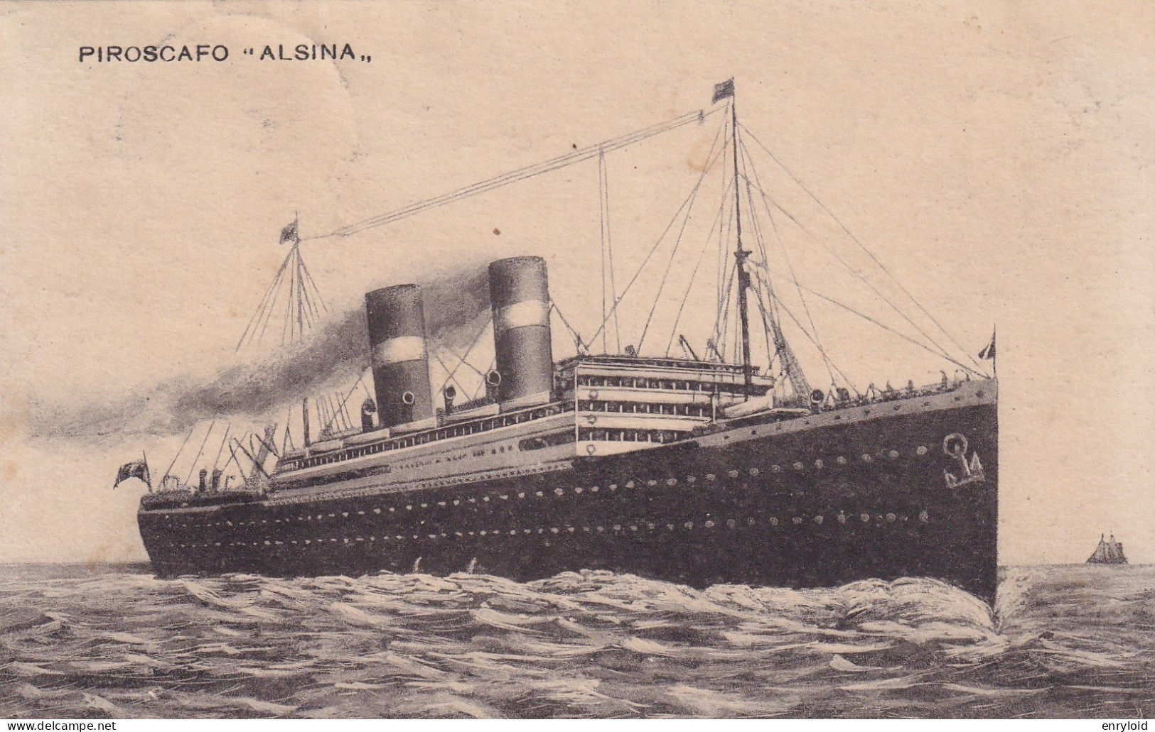 Piroscafo Alsina 1924 - Dampfer