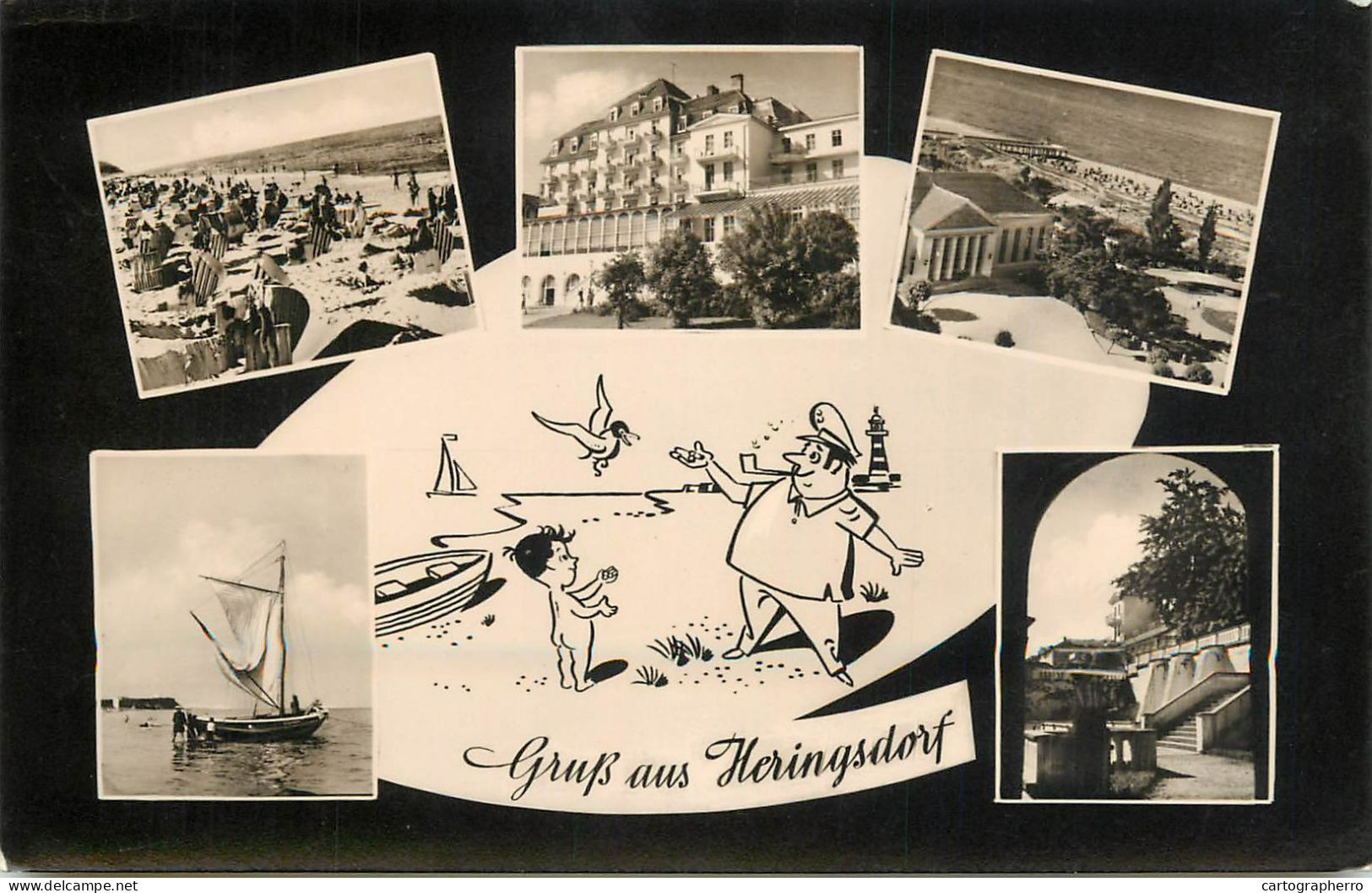 Germany Gruss Aus Heringsdorf Multi View - Autres & Non Classés