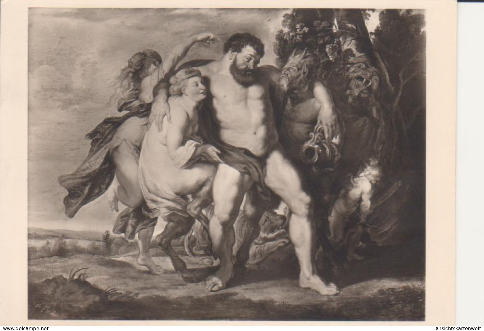 Kassel Gemäldegalerie, Künstler Rubens: Der Trunkene Herkules Ngl #217.702 - Non Classés