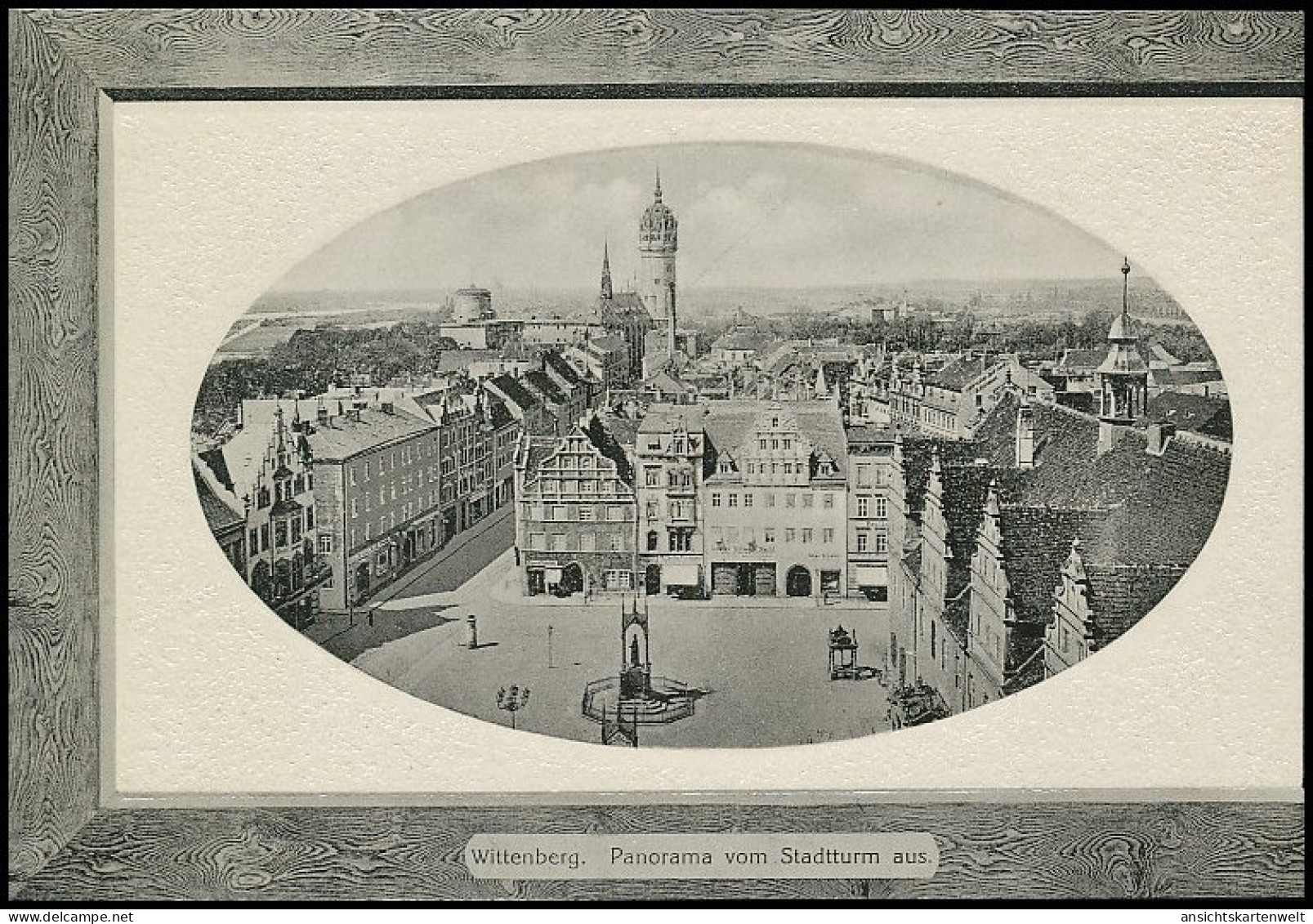 Wittenberg Panorama Vom Stadtturm Aus Ngl #139.928 - Other & Unclassified