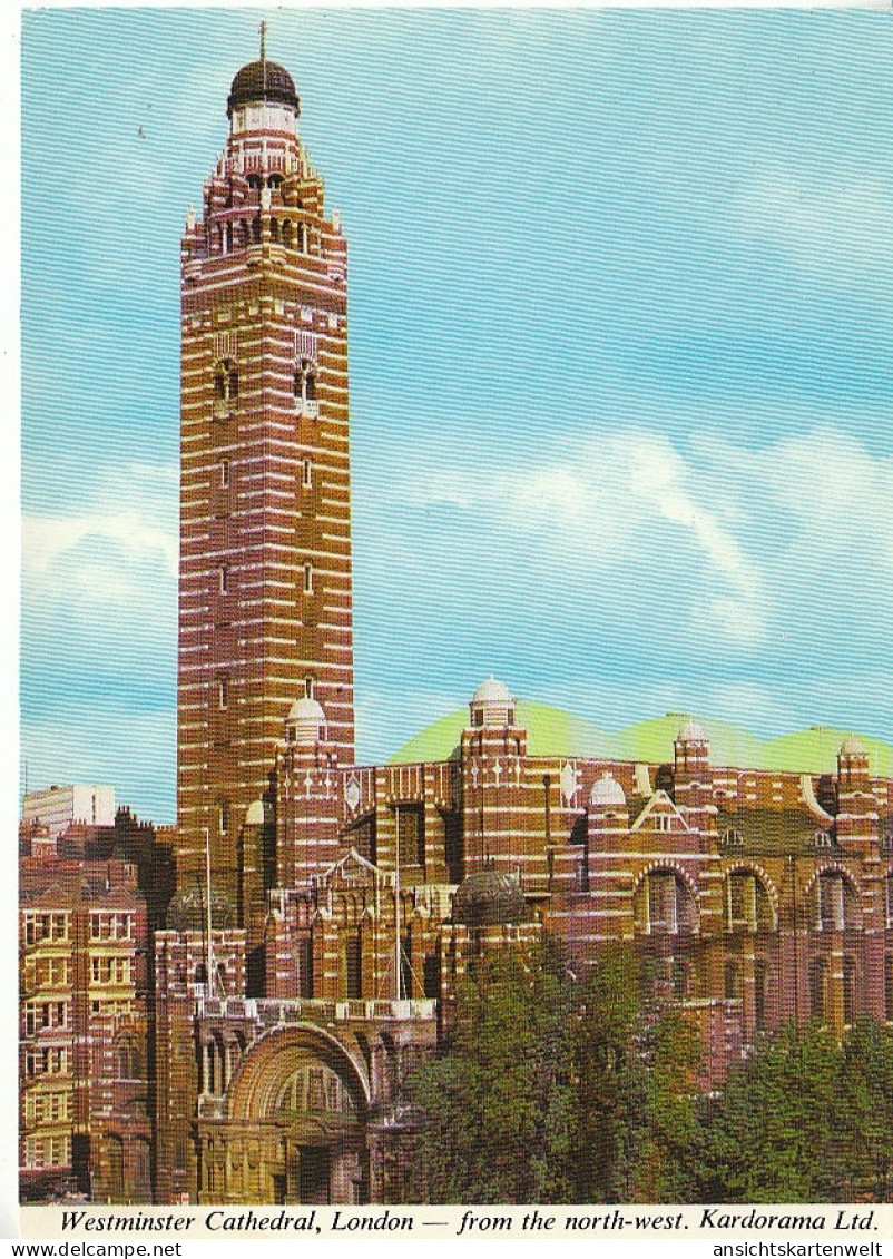 London Westminster Cathedral From The Nort-west Ngl #C9758 - Autres & Non Classés