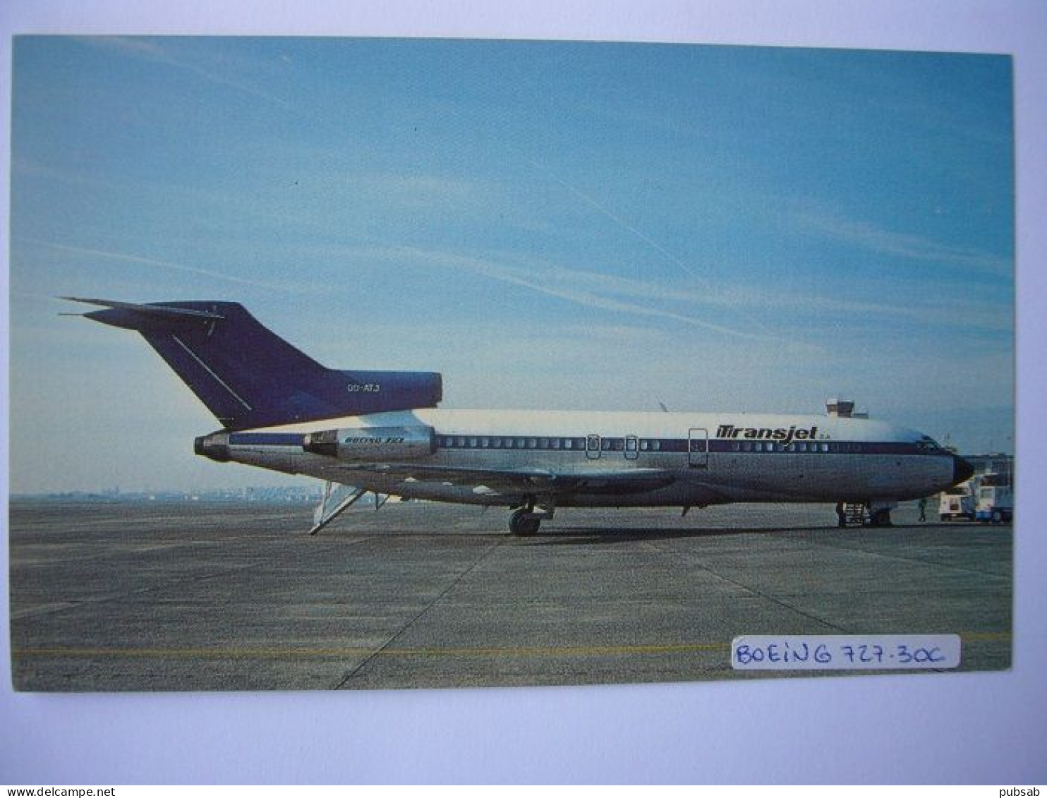 Avion / Airplane / TRANSJET / Boeing B737-30C / Registerd As OO-ATJ - 1946-....: Ere Moderne