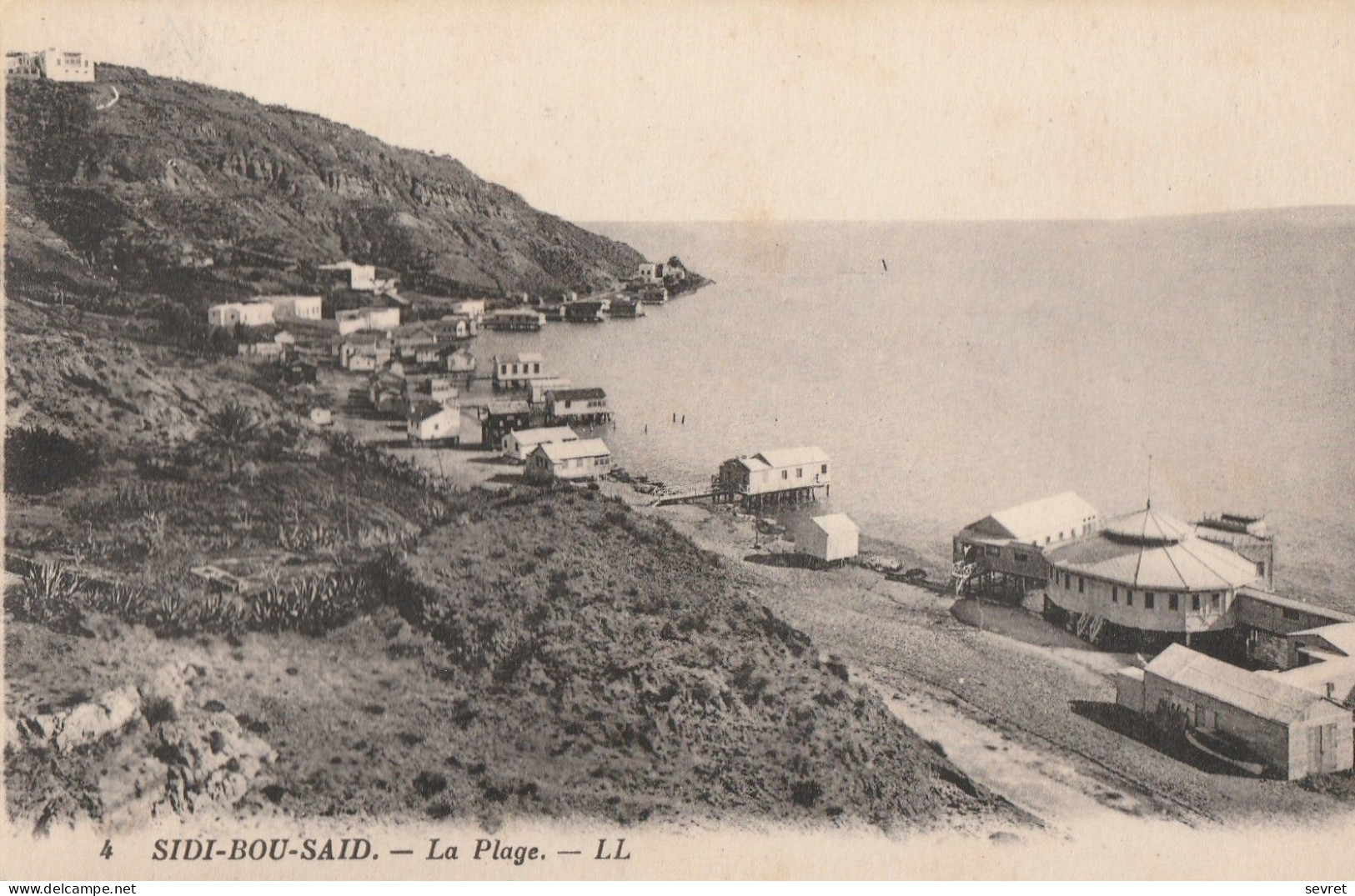 TUNISIE  -   SIDI BOU SAID   - La Plage - Tunisie