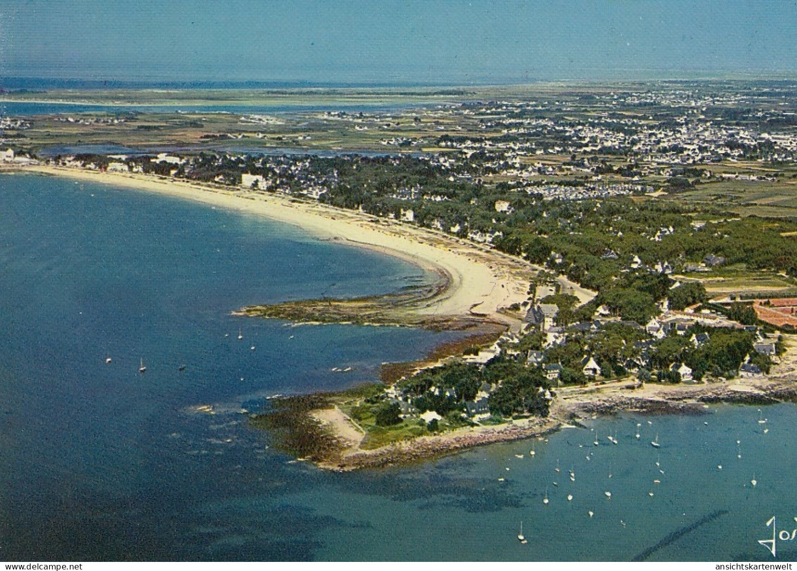 Carnac (Bret), Le Pointe Churchill Et La Grande Plage Ngl #D1633 - Carnac