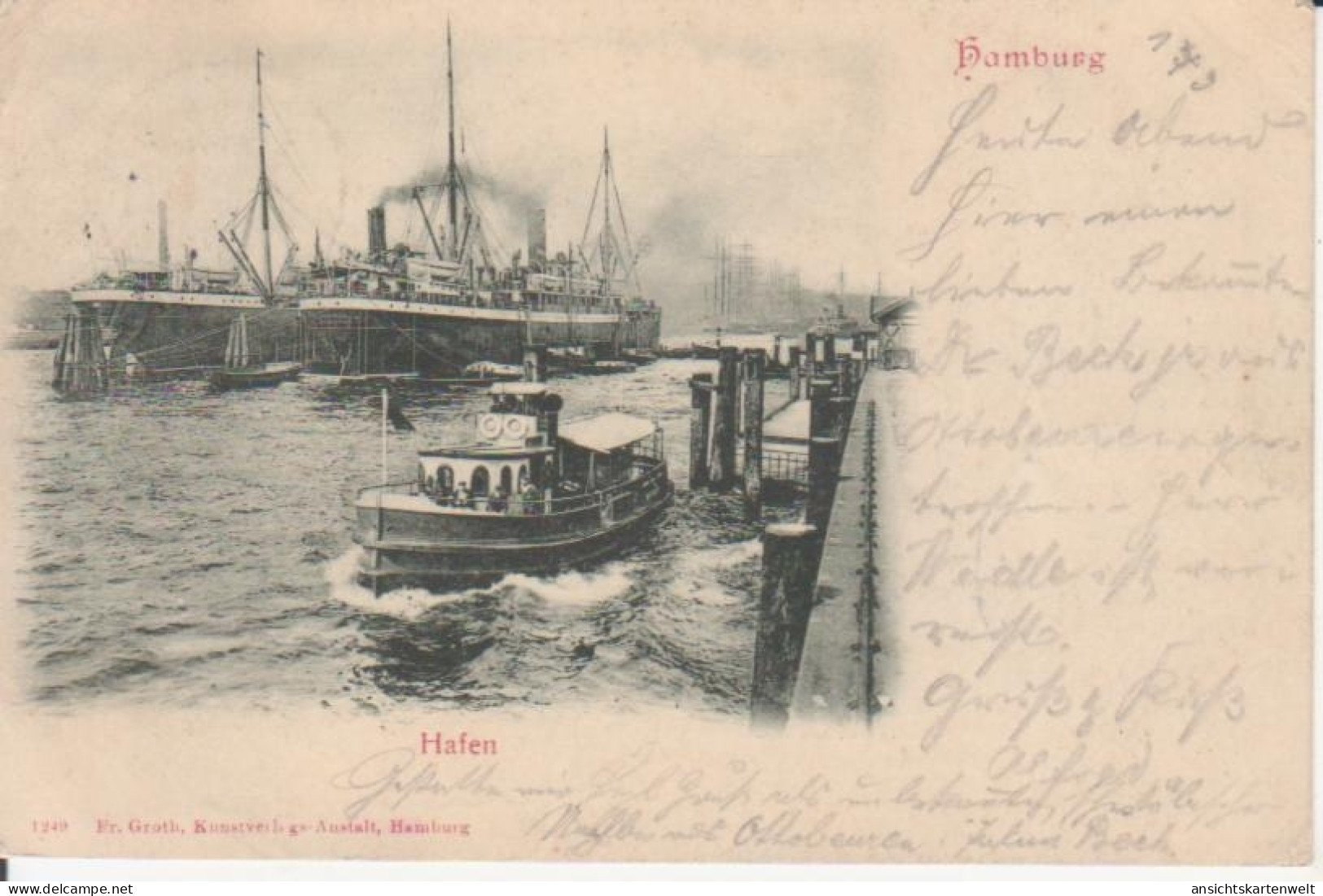 Hamburg Hafen Gl1900 #218.718 - Sonstige & Ohne Zuordnung