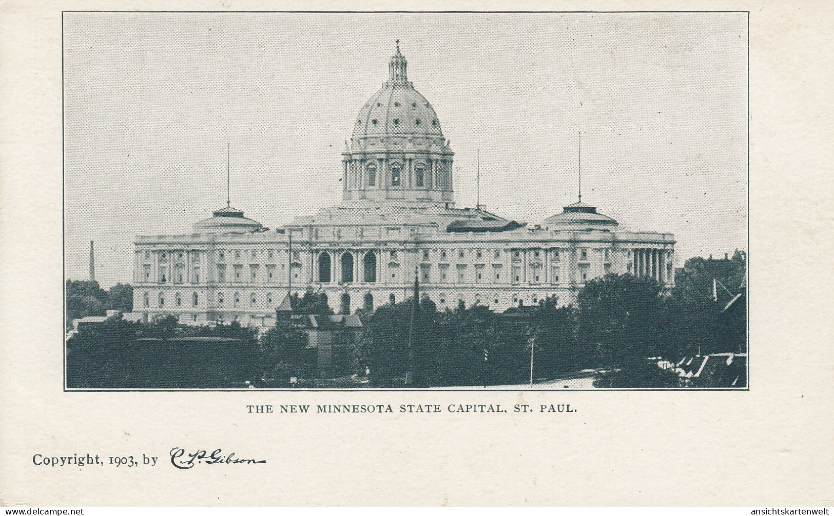 The New Minnesota State Capital, St.Paul Ngl1902 #D0837 - Sonstige & Ohne Zuordnung