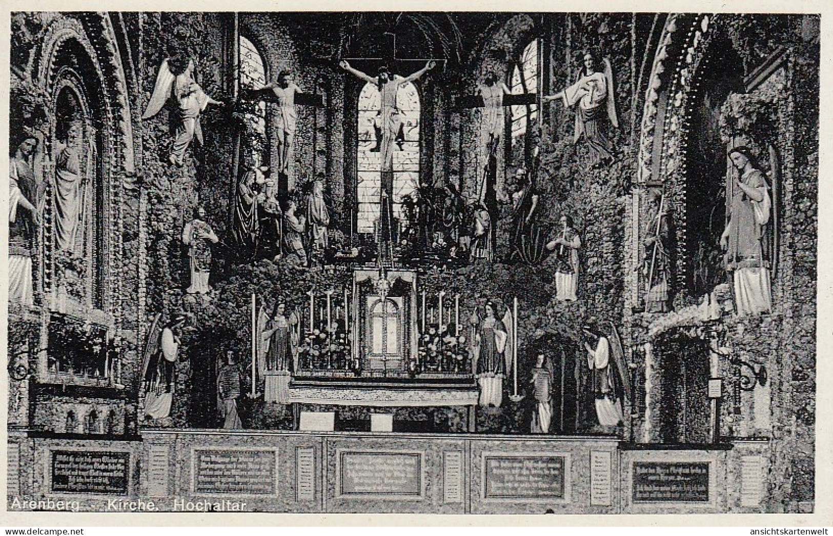 Arenberg Kirche Hochaltar Ngl #D1919 - Autres & Non Classés